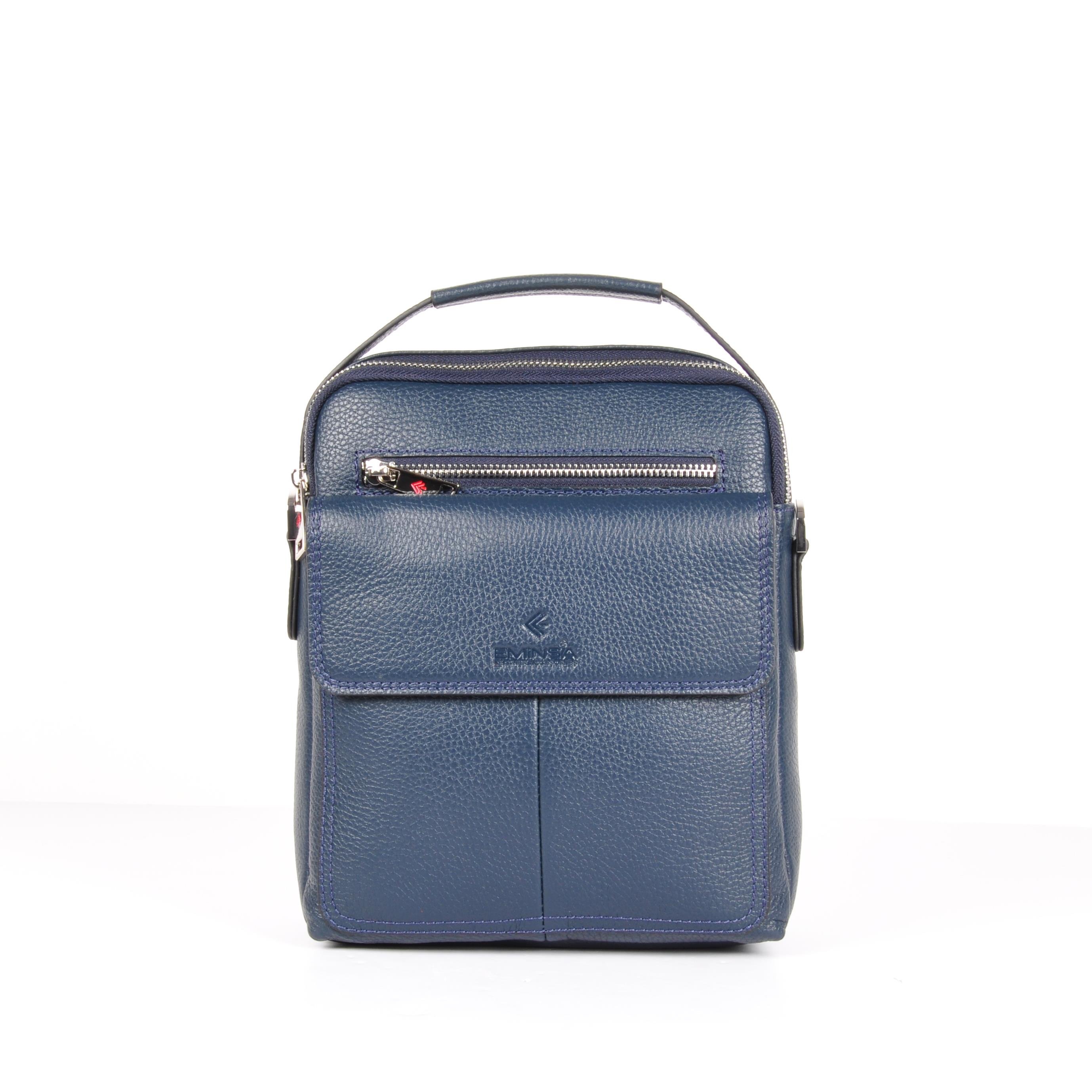 Erkek Hakiki Deri Omuz Çantası 6252