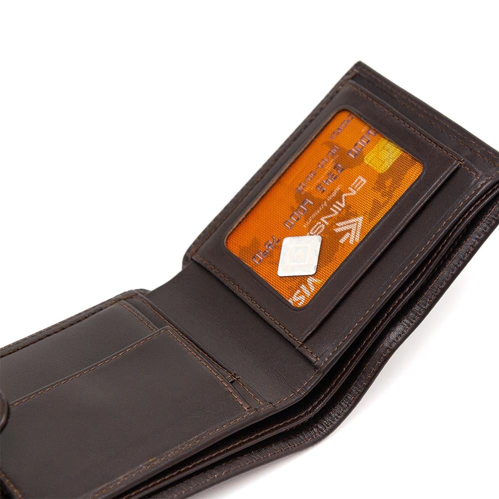 Eminsa Hakiki Deri Kahverengi Erkek Cüzdan 1043
