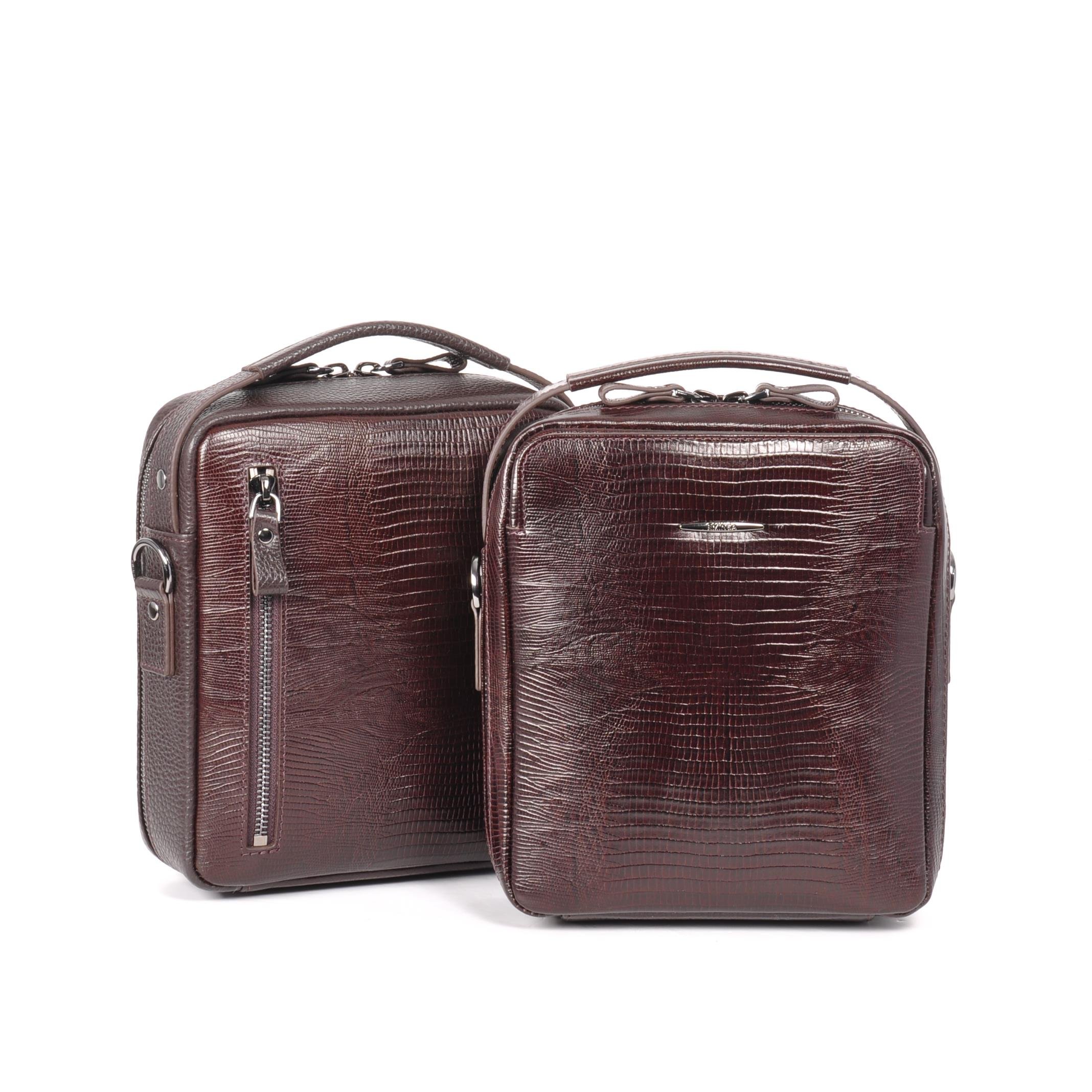 Erkek Hakiki Deri Omuz Çantası 6256