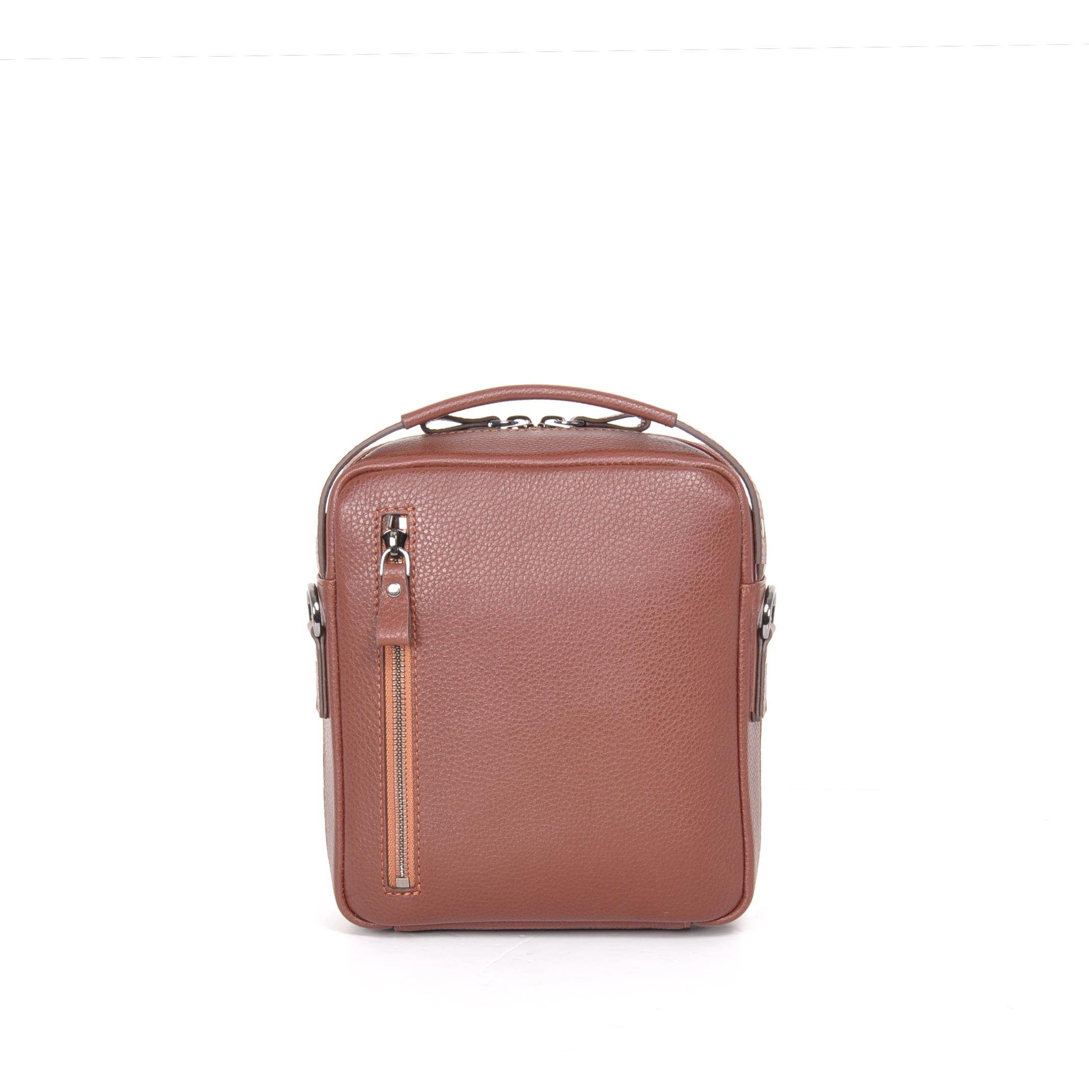 Erkek Hakiki Deri Omuz Çantası 6256