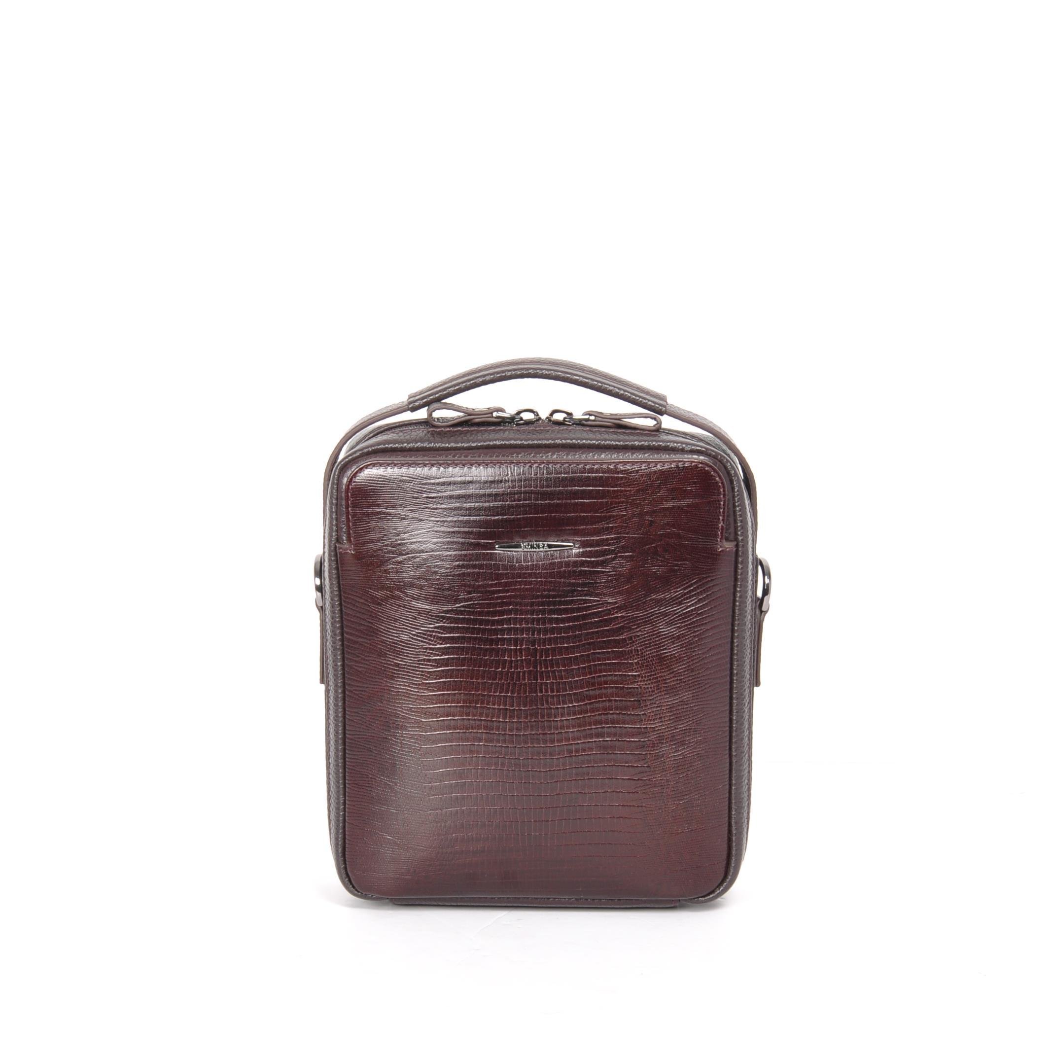 Erkek Hakiki Deri Omuz Çantası 6256