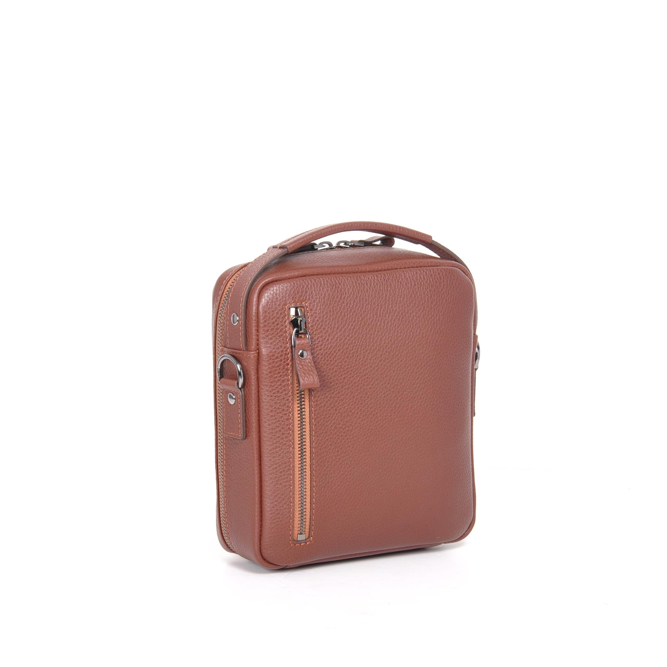 Erkek Hakiki Deri Omuz Çantası 6256