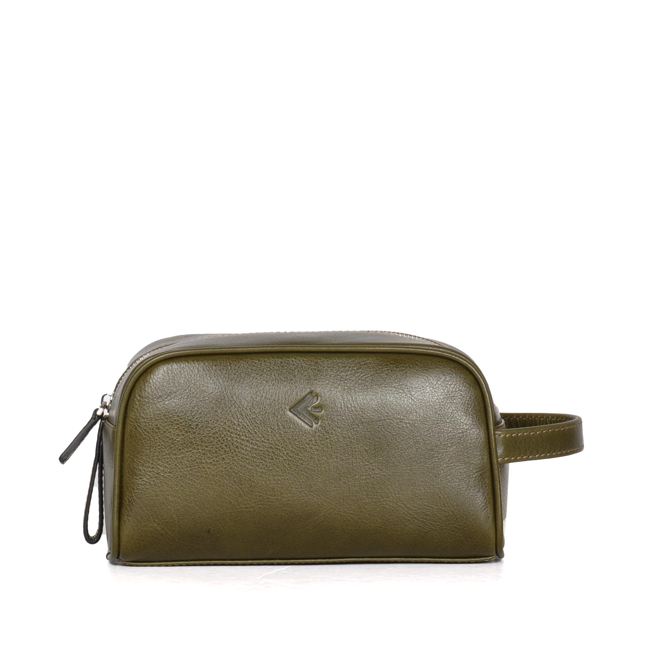 Erkek Hakiki Deri Bakım Çantası 5118