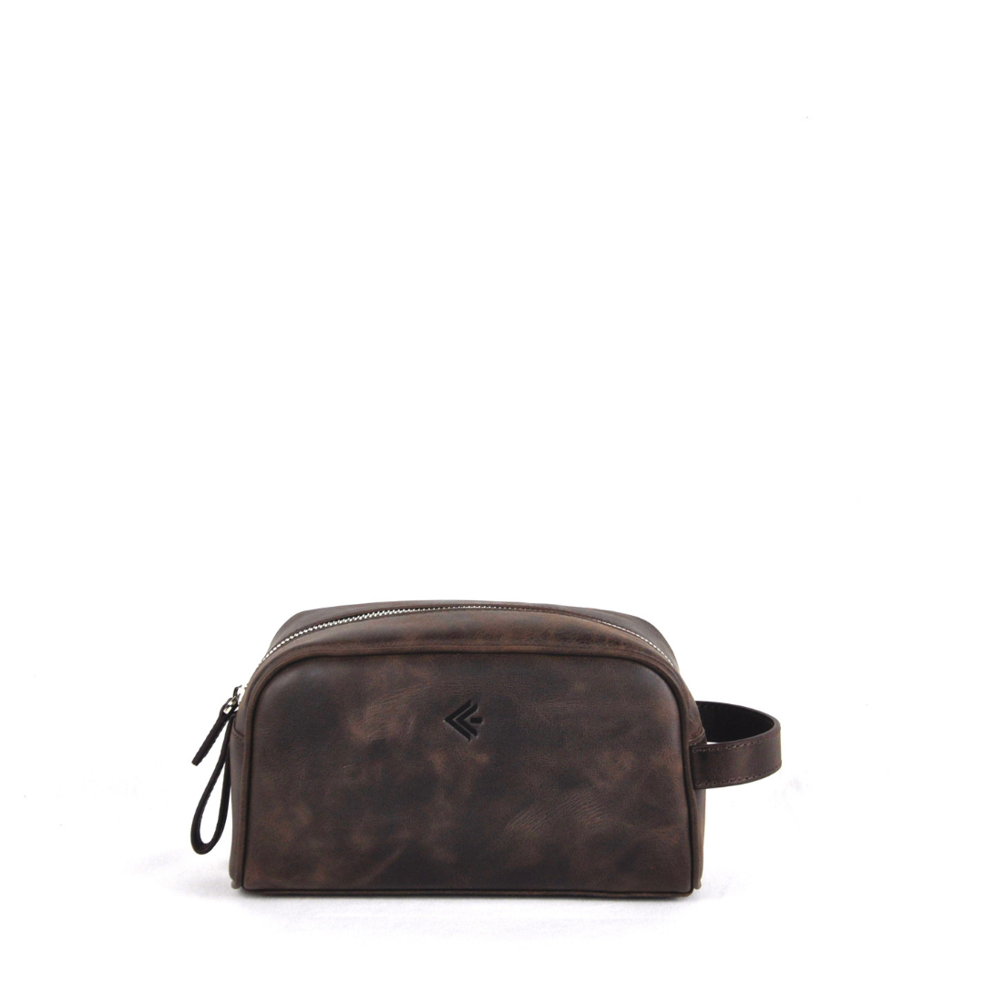 Erkek Hakiki Deri Bakım Çantası 5118