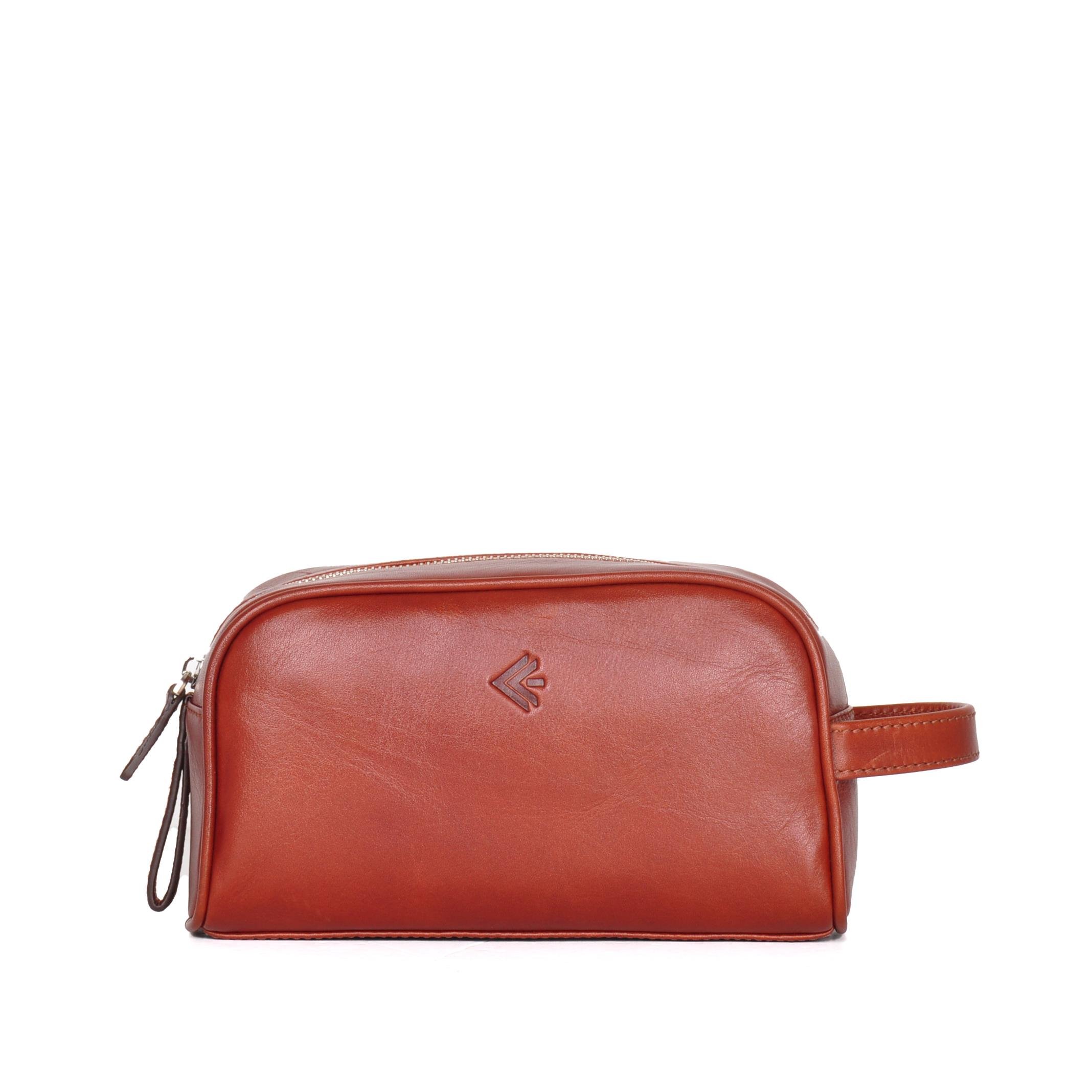 Erkek Hakiki Deri Bakım Çantası 5118