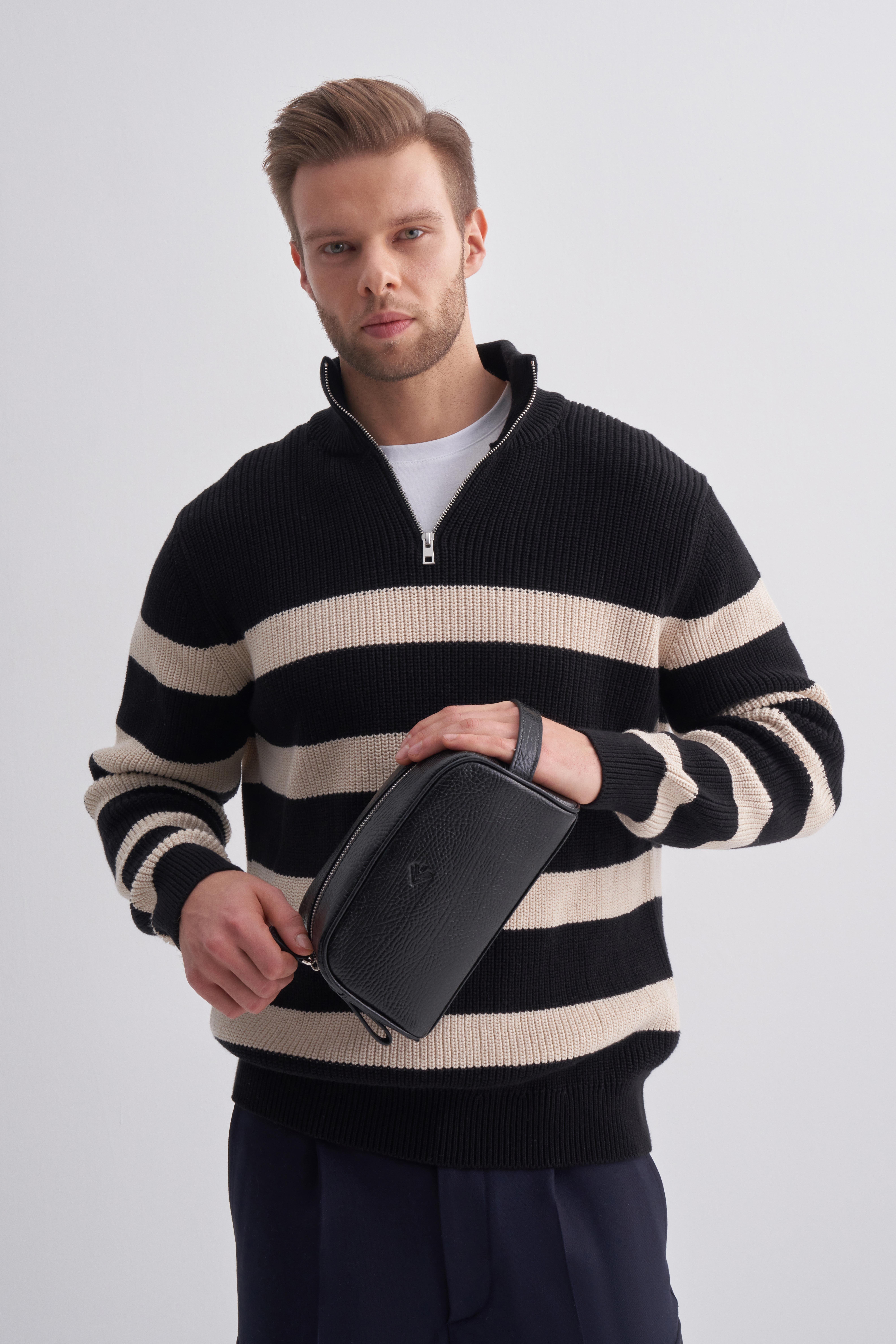 Erkek Hakiki Deri Bakım Çantası 5118