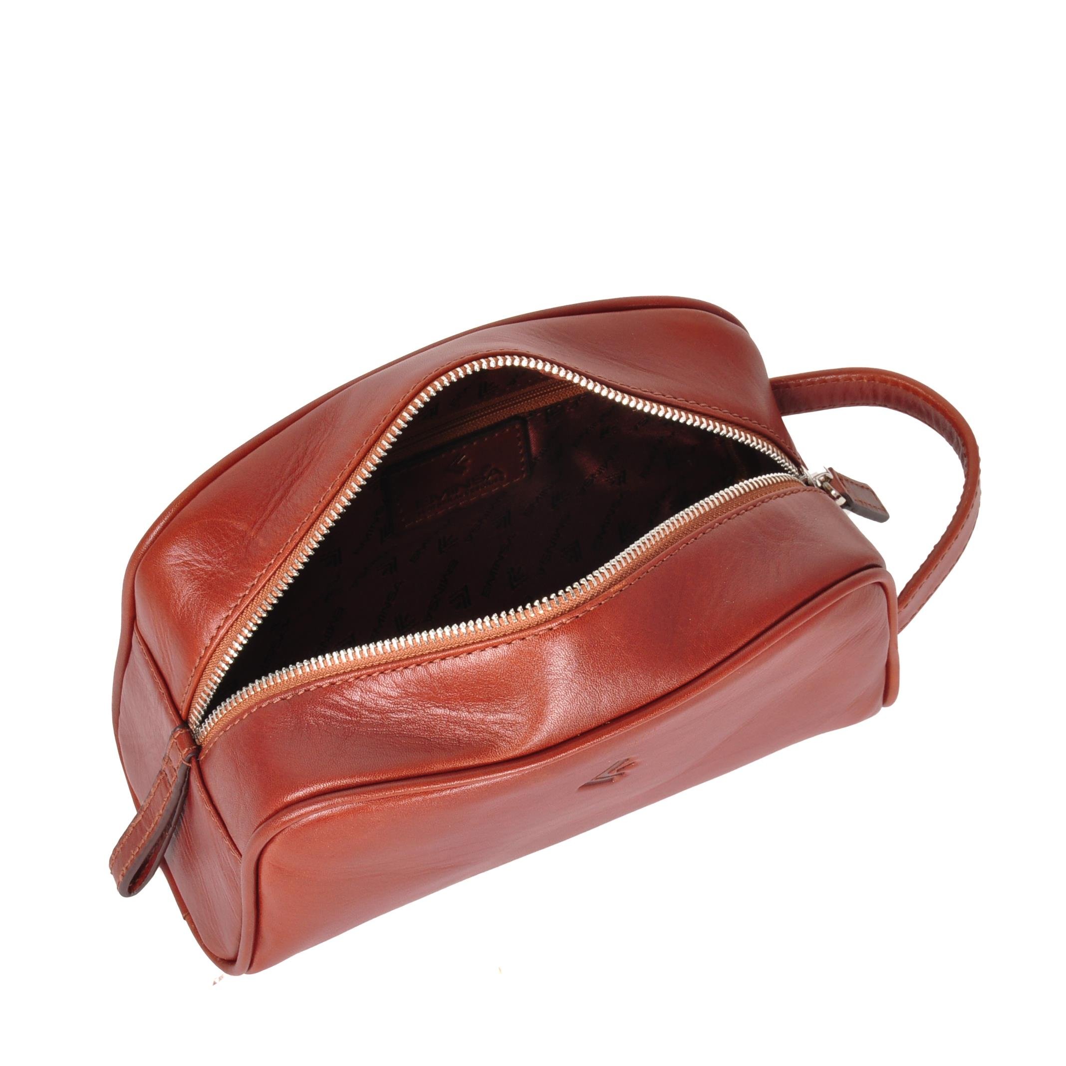 Erkek Hakiki Deri Bakım Çantası 5118