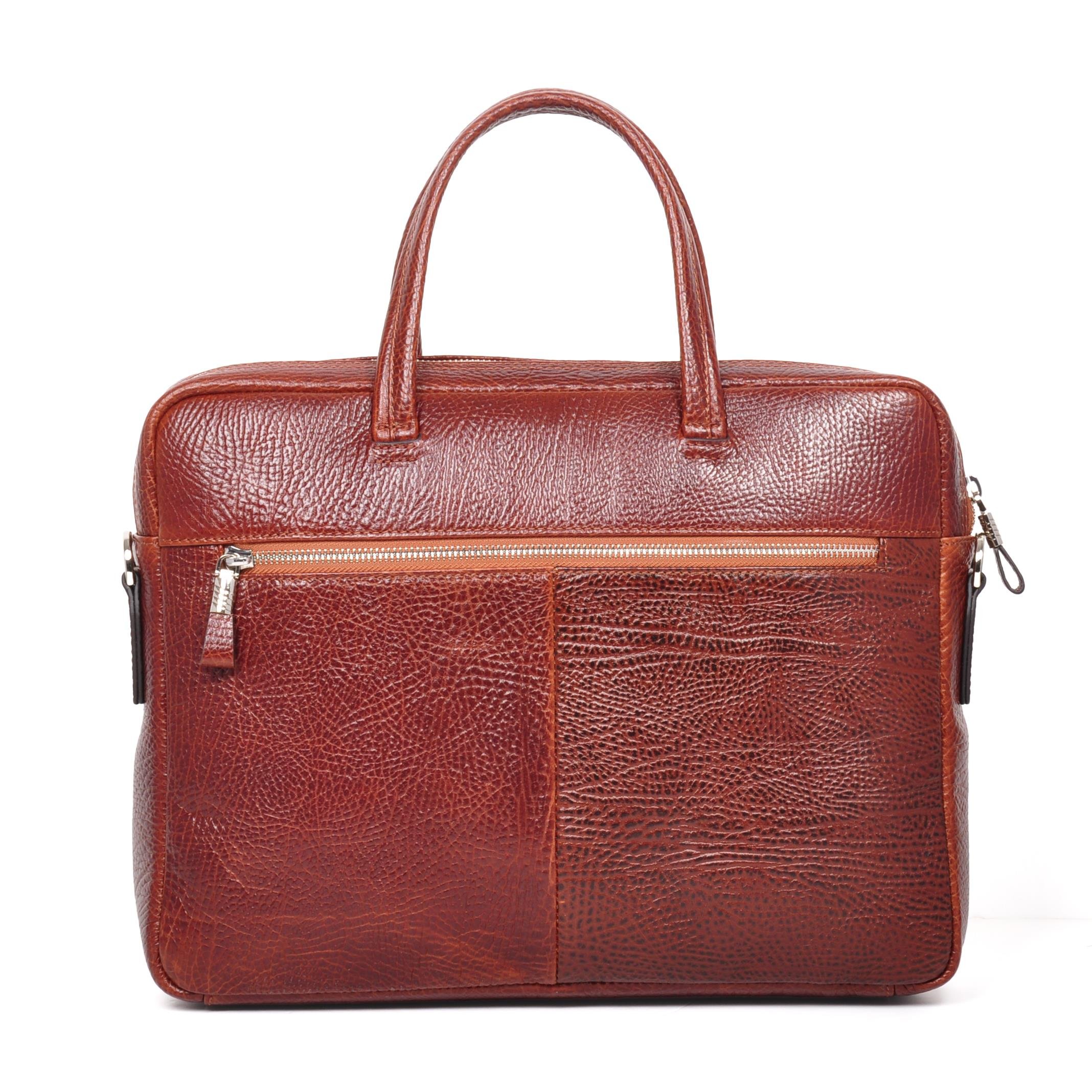 Erkek Hakiki Deri Evrak Çanta 7158