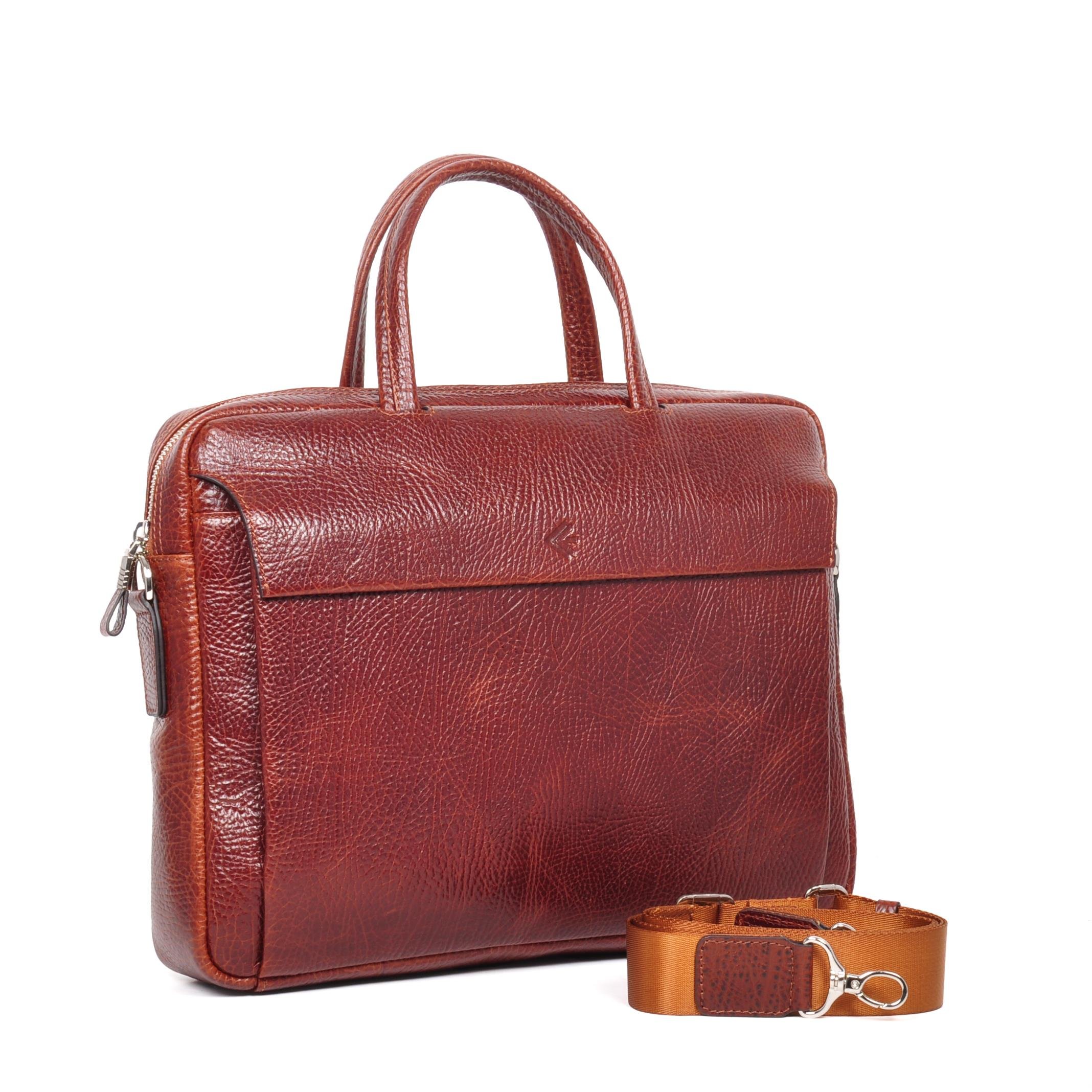 Erkek Hakiki Deri Evrak Çanta 7158