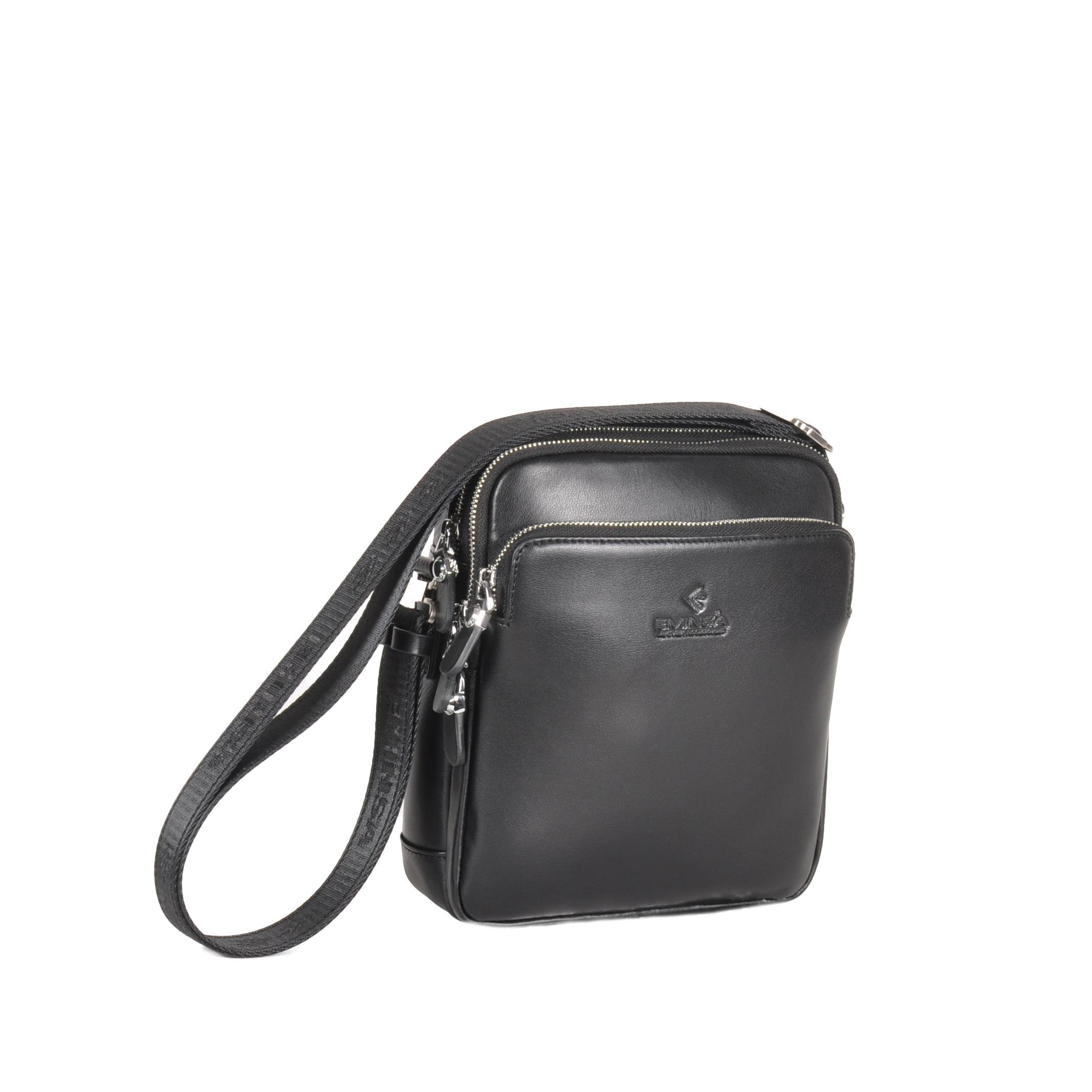 Erkek Hakiki Deri Omuz Çantası 6147