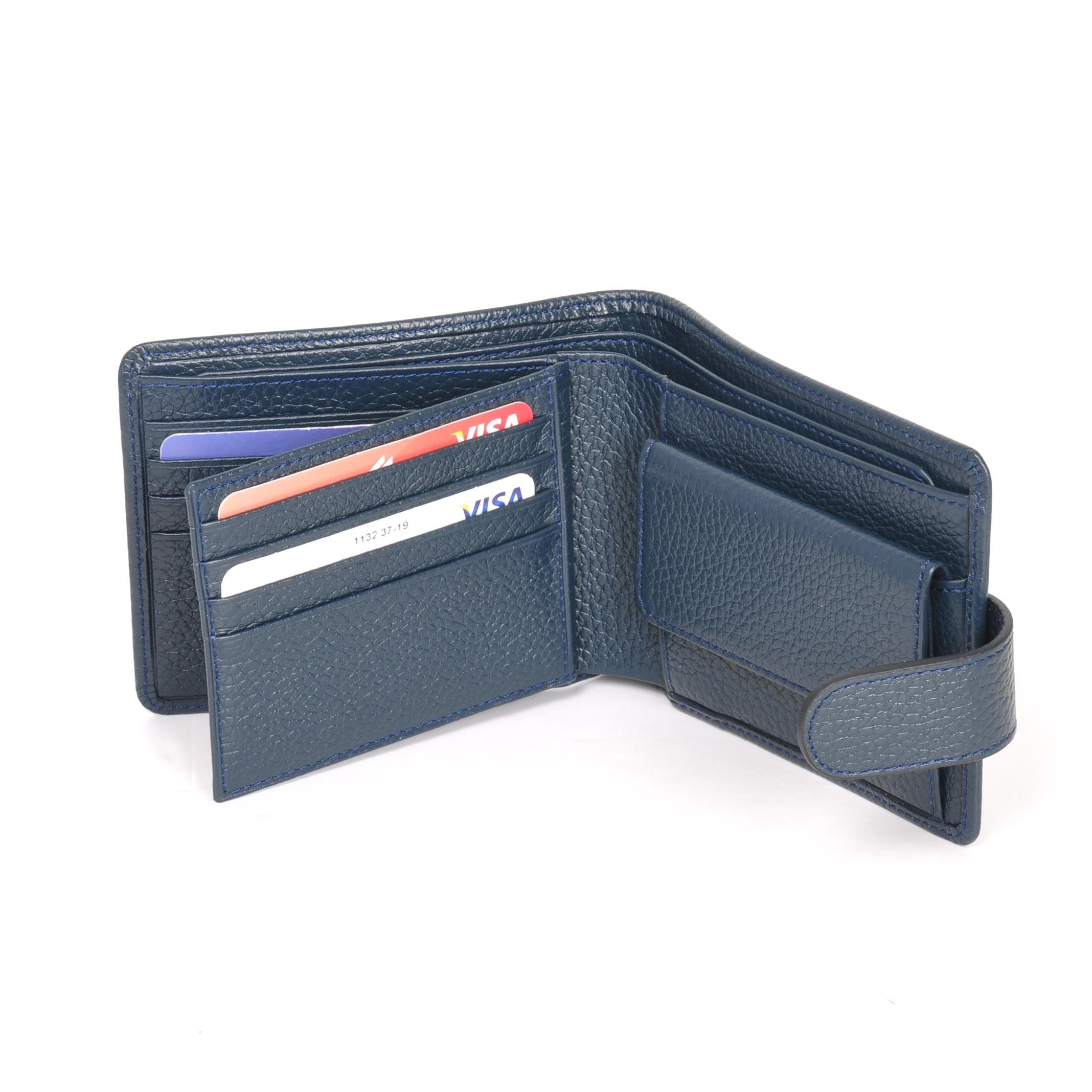 Erkek Hakiki Deri Patlı Cüzdan 1132