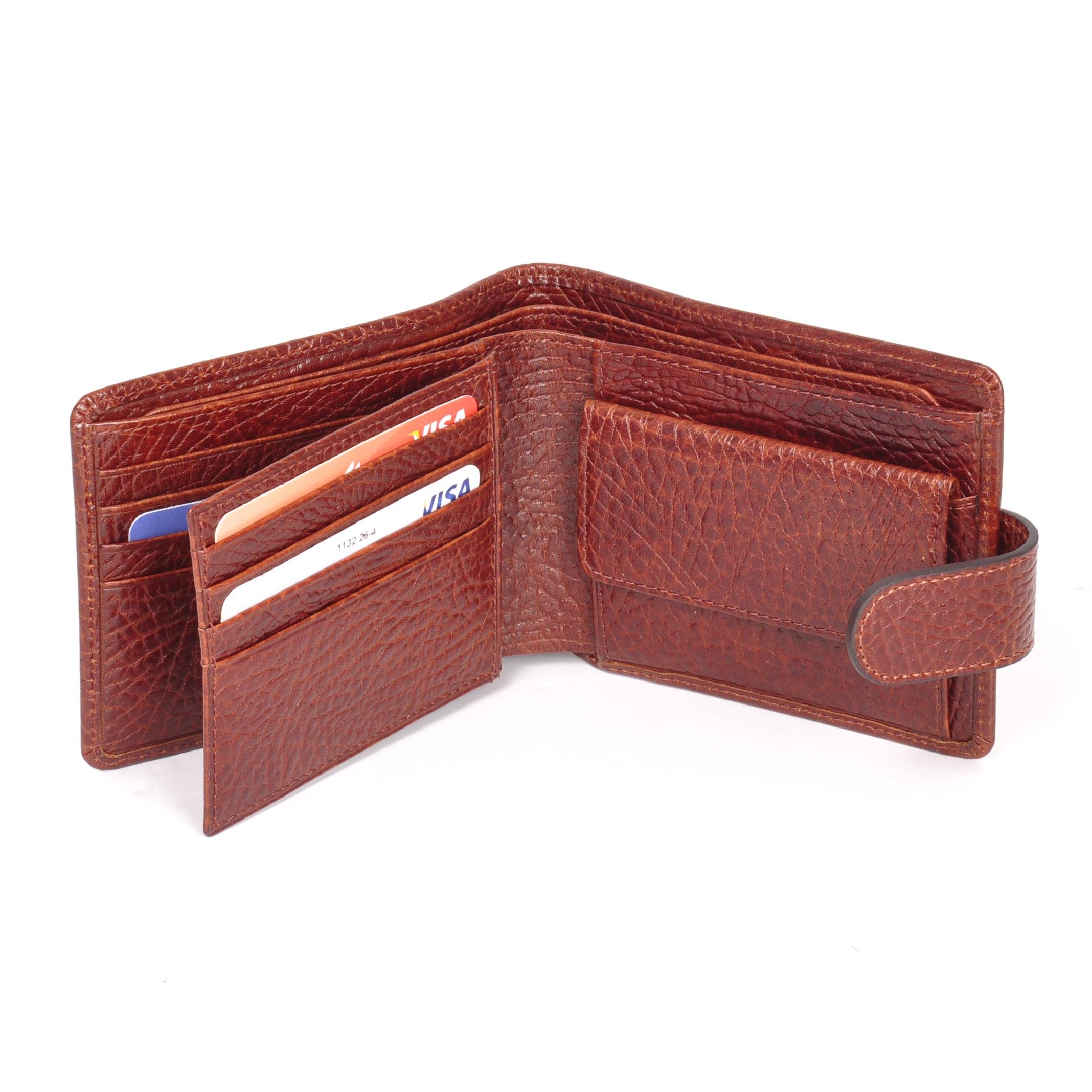 Erkek Hakiki Deri Patlı Cüzdan 1132