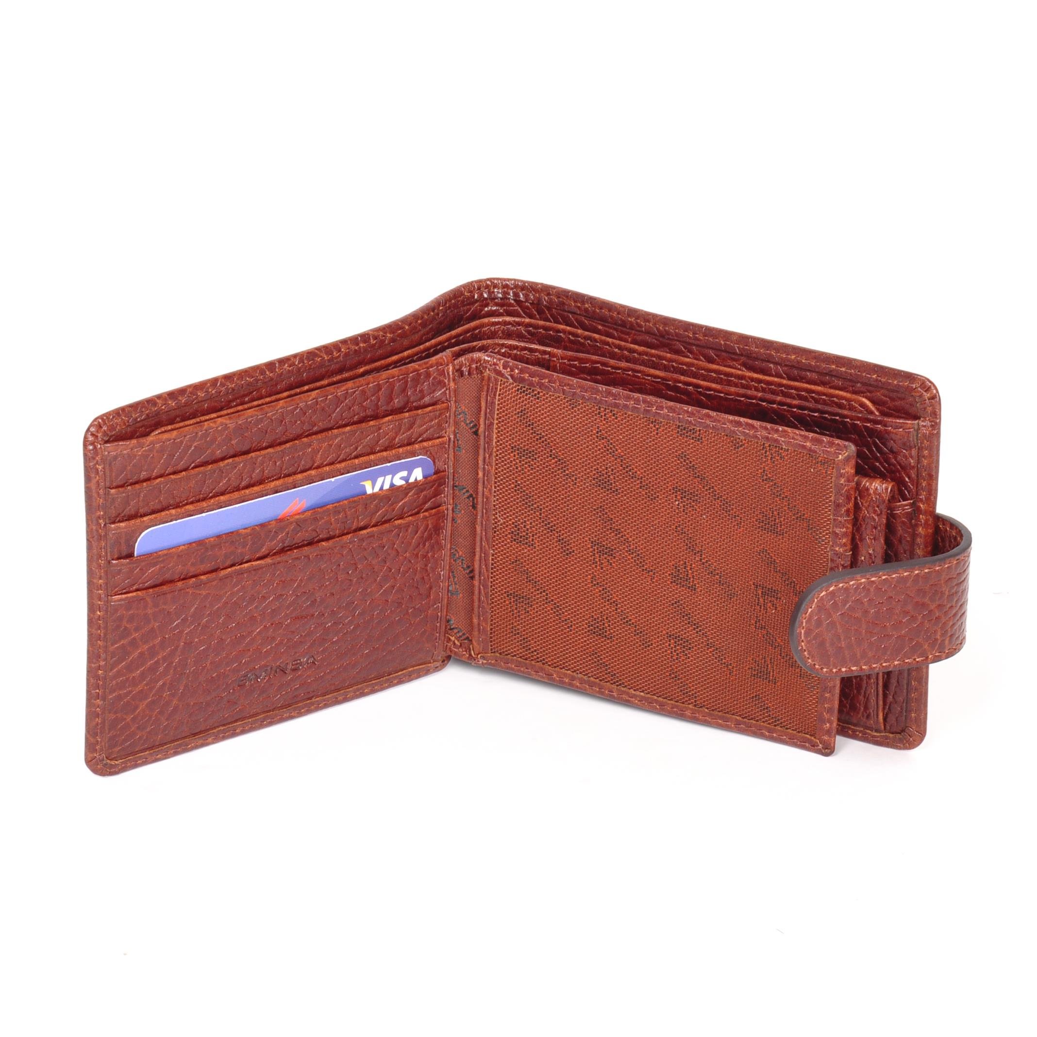 Erkek Hakiki Deri Patlı Cüzdan 1132