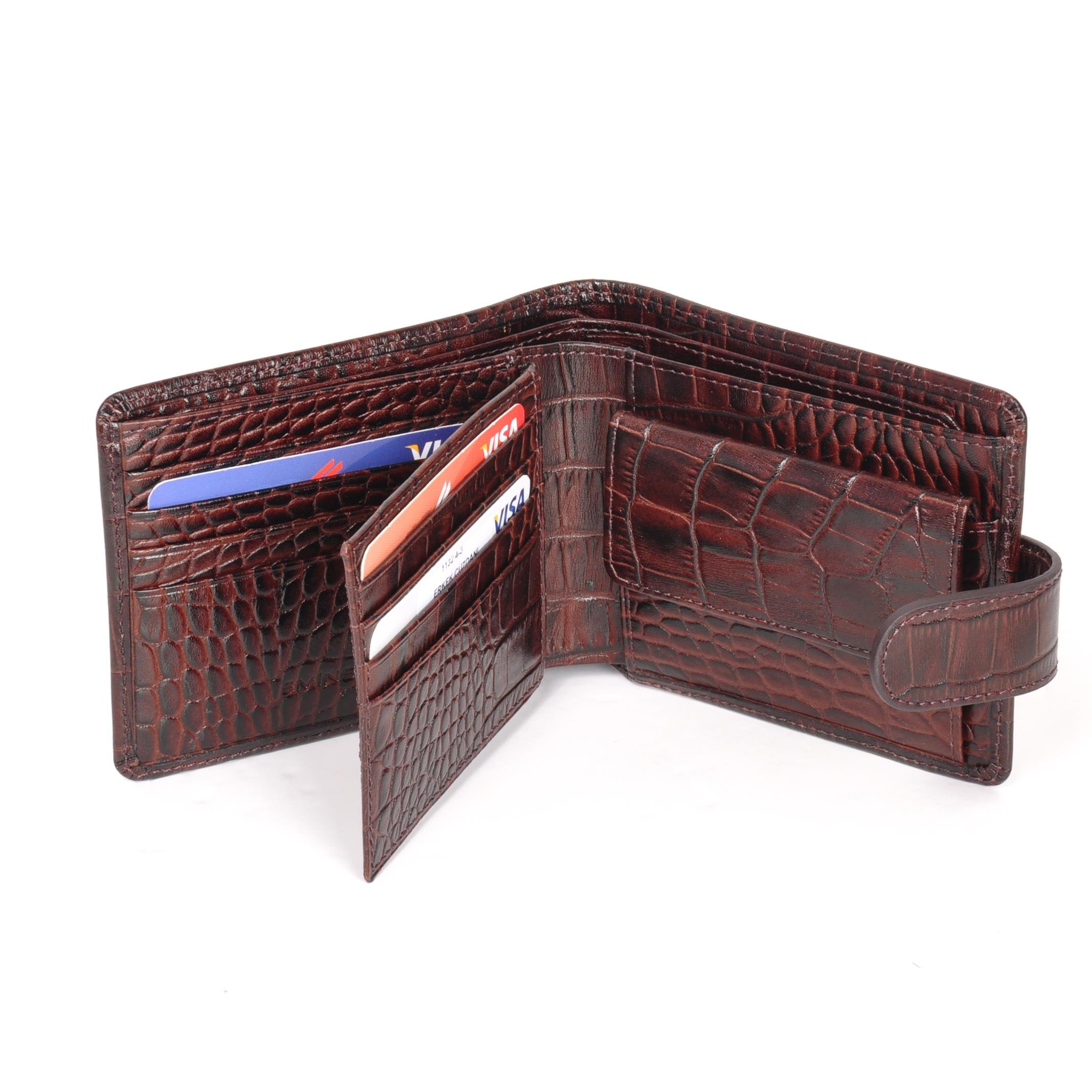 Erkek Hakiki Deri Patlı Cüzdan 1132