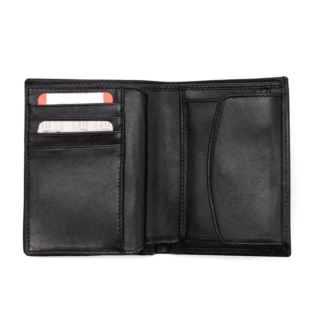 Erkek Siyah Hakiki Deri Cüzdan 1055