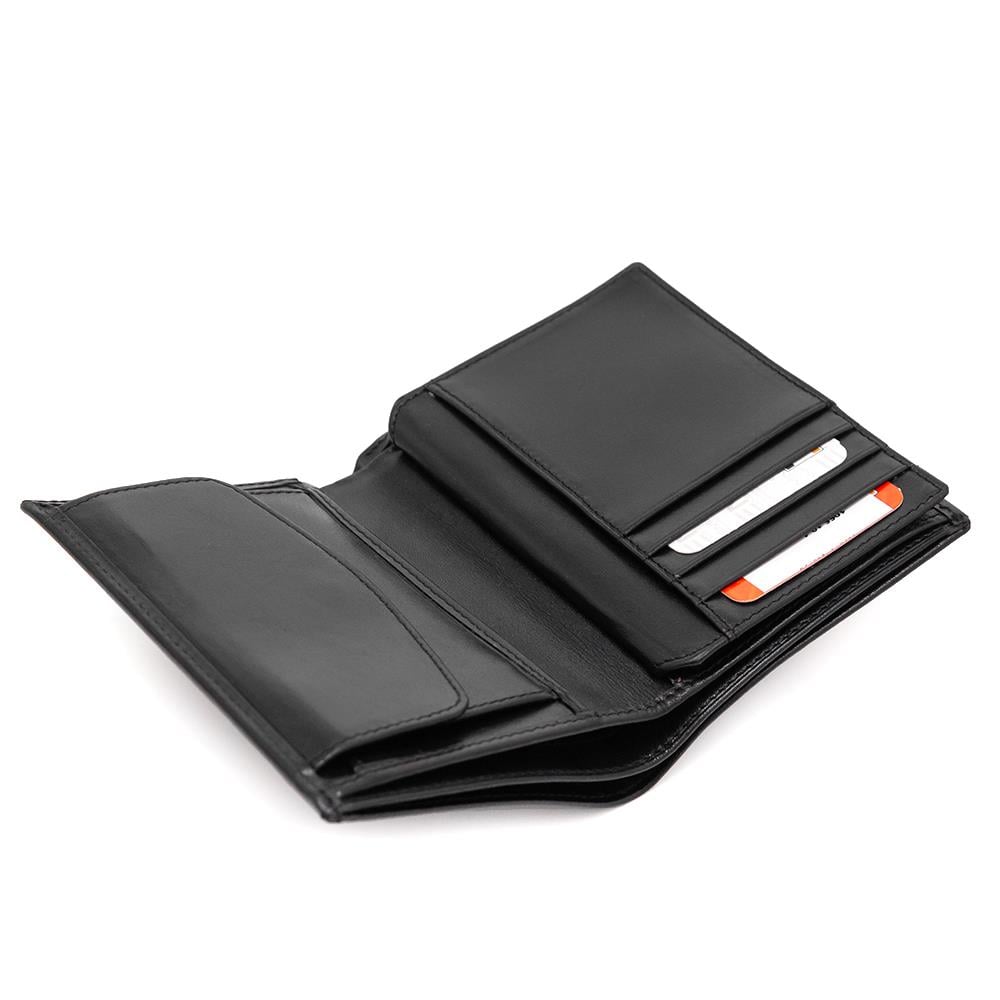 Erkek Siyah Hakiki Deri Cüzdan 1055