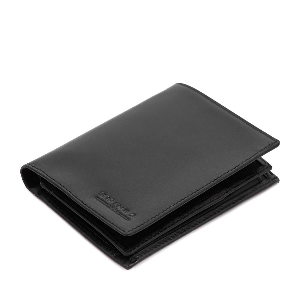 Erkek Siyah Hakiki Deri Cüzdan 1055