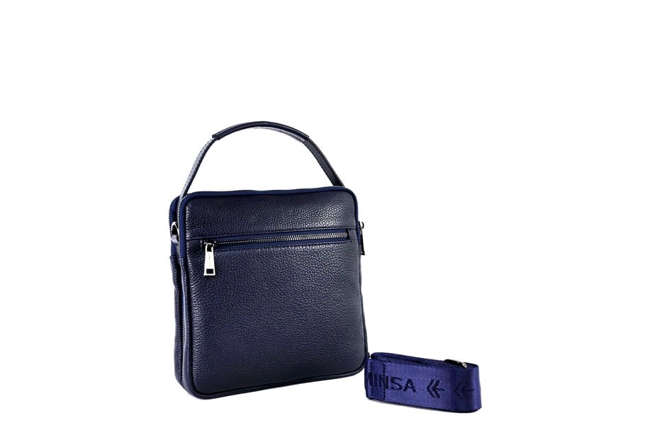 Erkek Hakiki Deri Omuz Çantası 6136