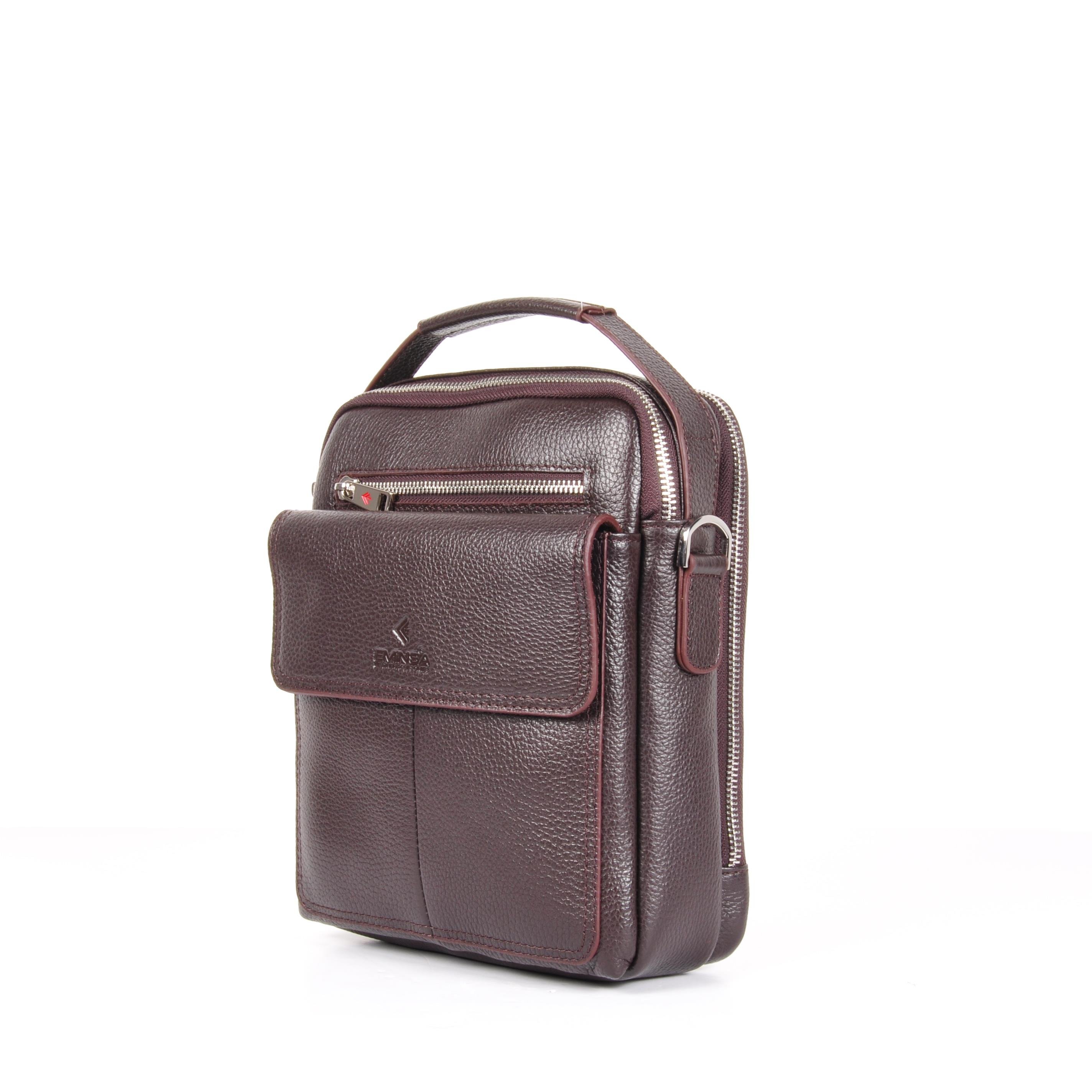 Erkek Hakiki Deri Omuz Çantası 6252