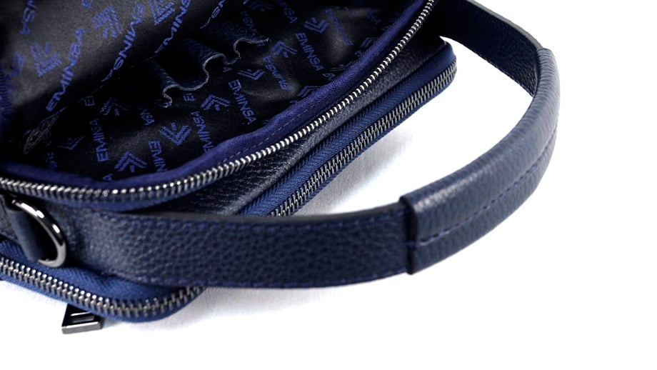 Erkek Hakiki Deri Omuz Çantası 6136