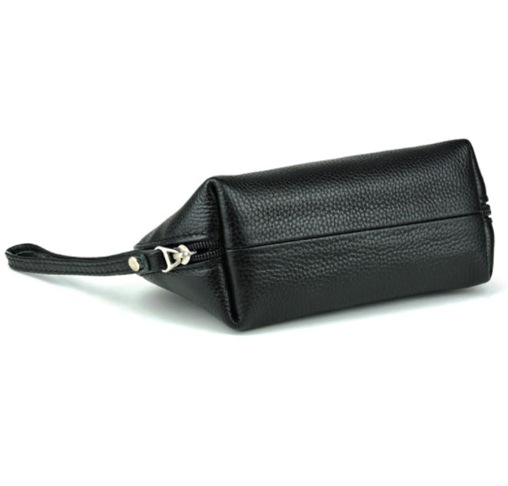 Siyah Deri Kadın El Çantası, Makyajlık