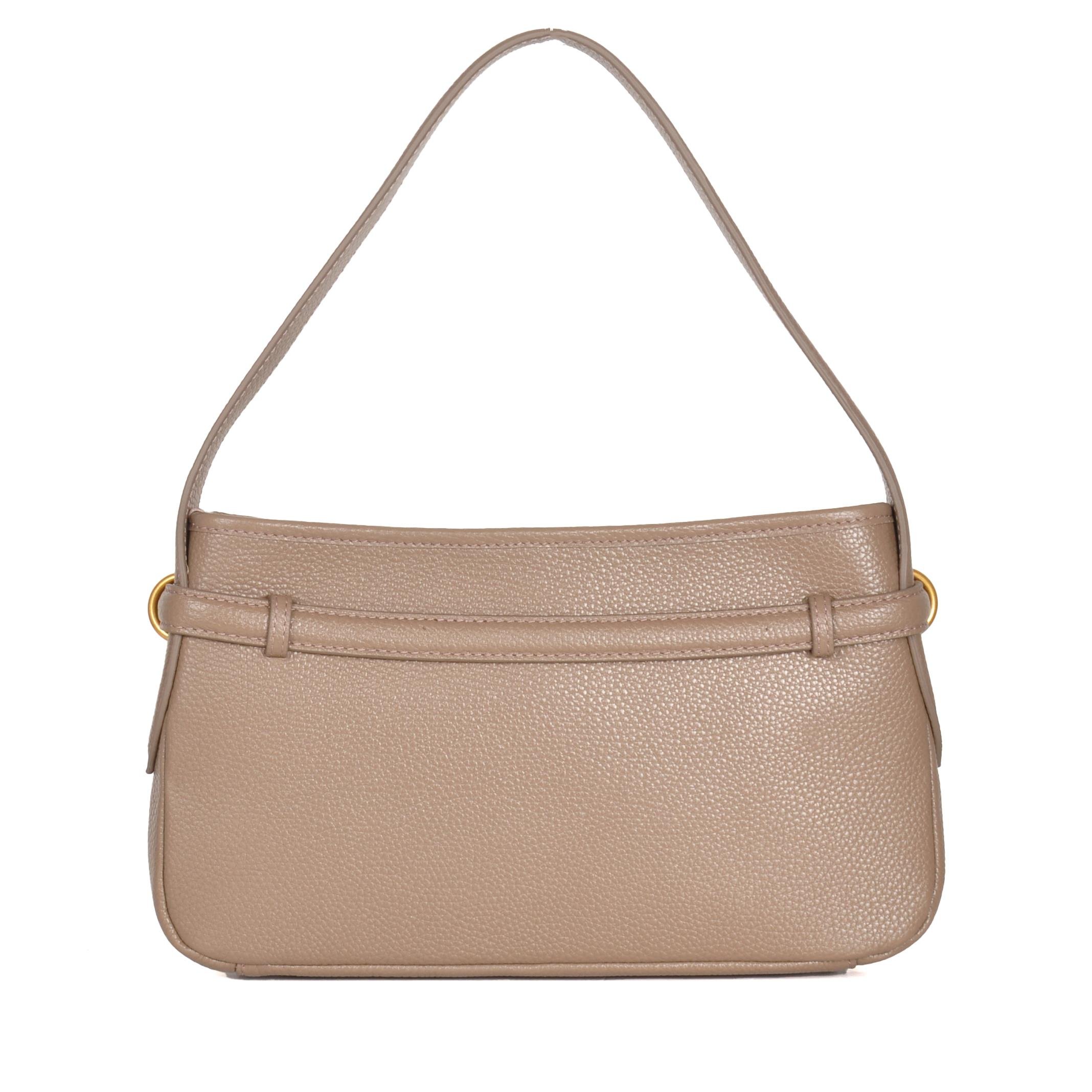 Kadın Hakiki Deri Kayış Detaylı Çanta