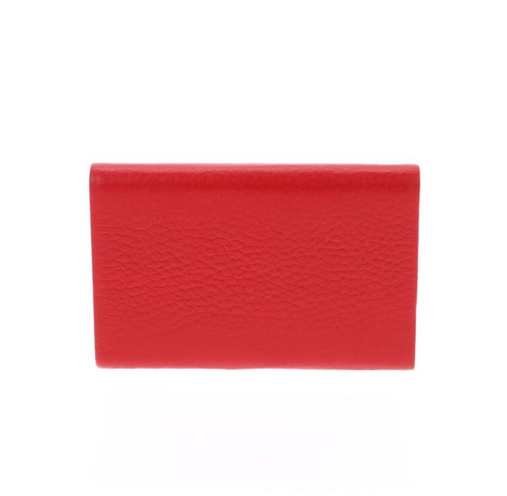 Hakiki Deri Kırmızı Kartlık