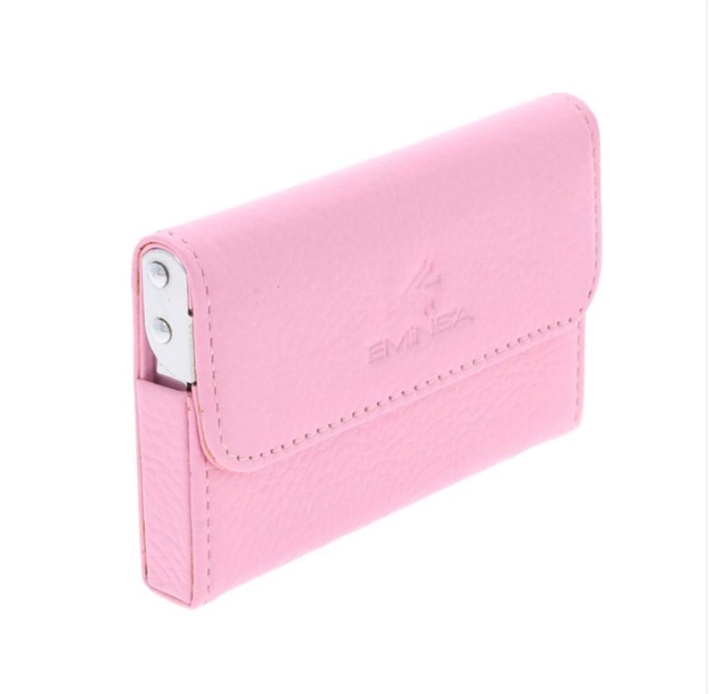 Hakiki Deri Pembe Kartlık