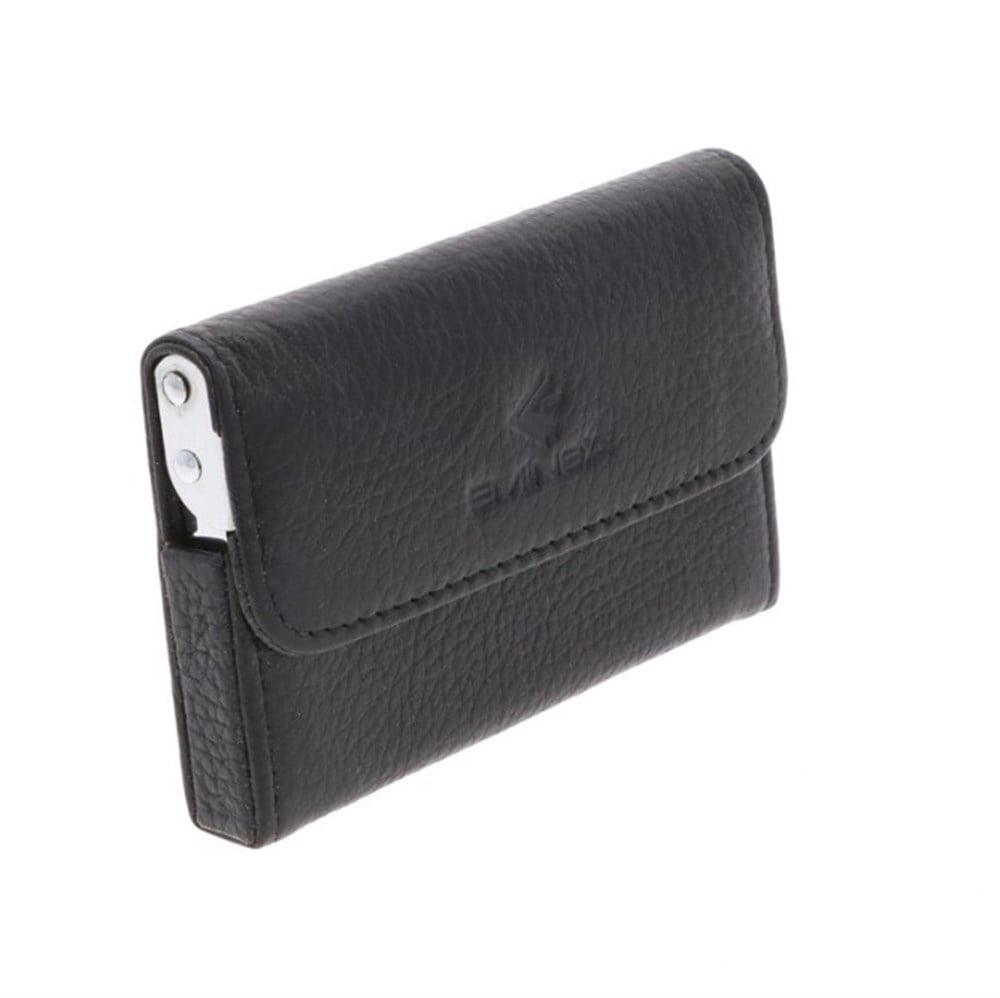 Hakiki Deri Siyah Kartlık