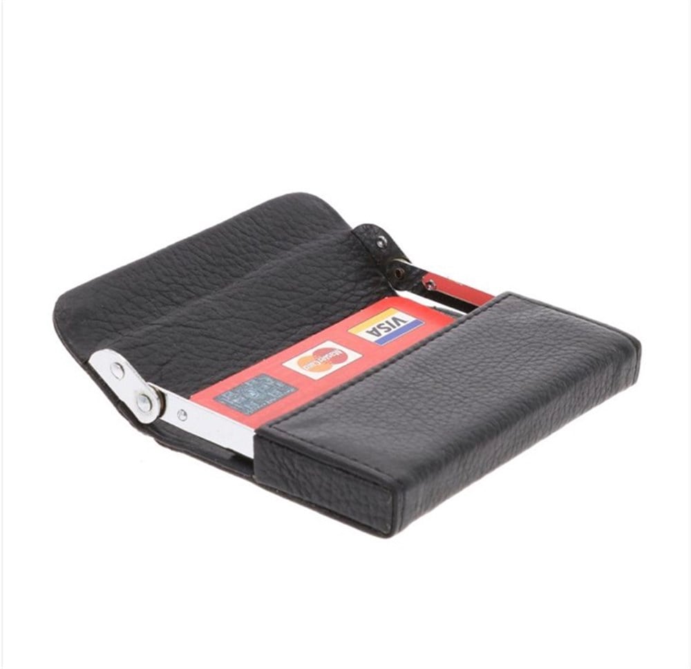 Hakiki Deri Siyah Kartlık