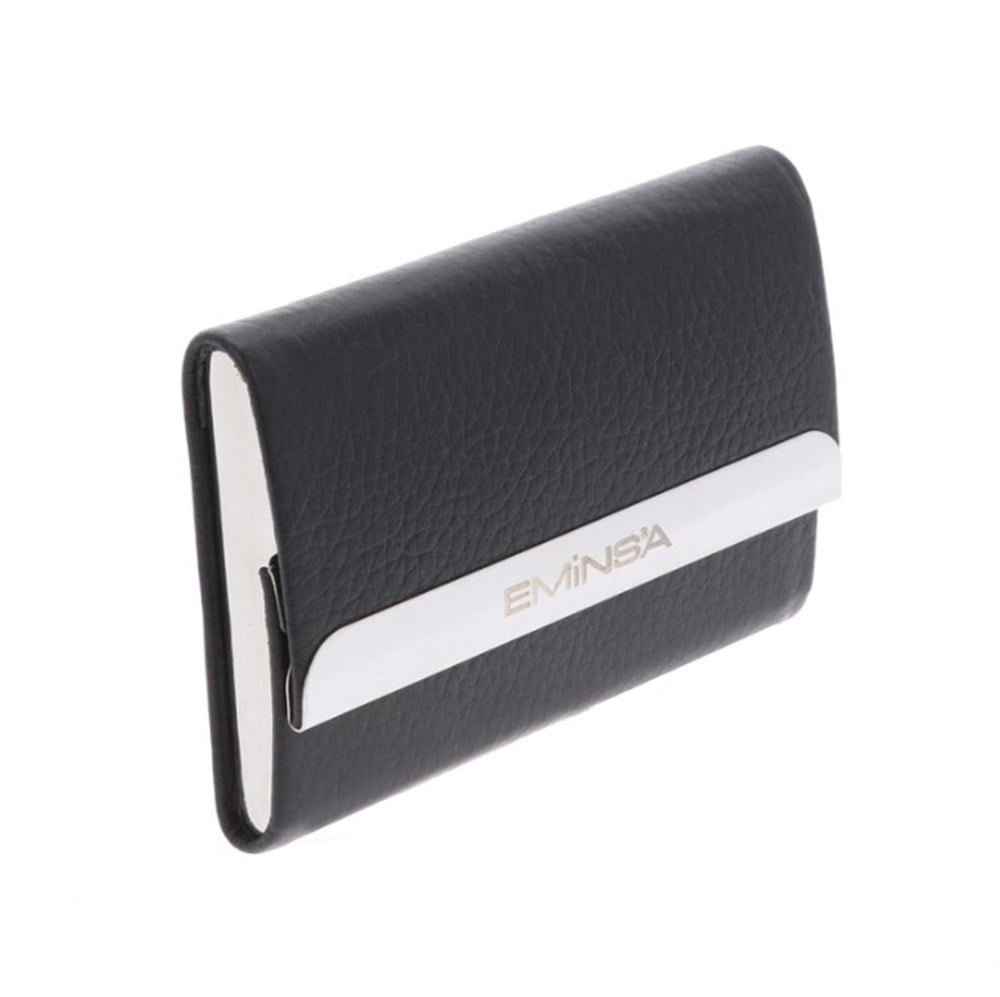 Hakiki Deri Siyah Kartlık