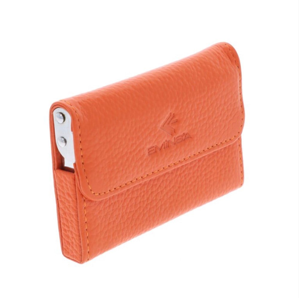 Hakiki Deri Turuncu Kartlık