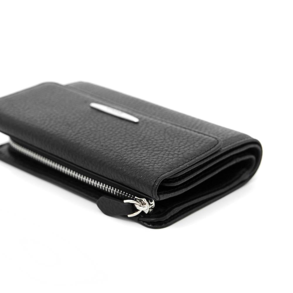 Kadın Siyah Hakiki Deri Cüzdan