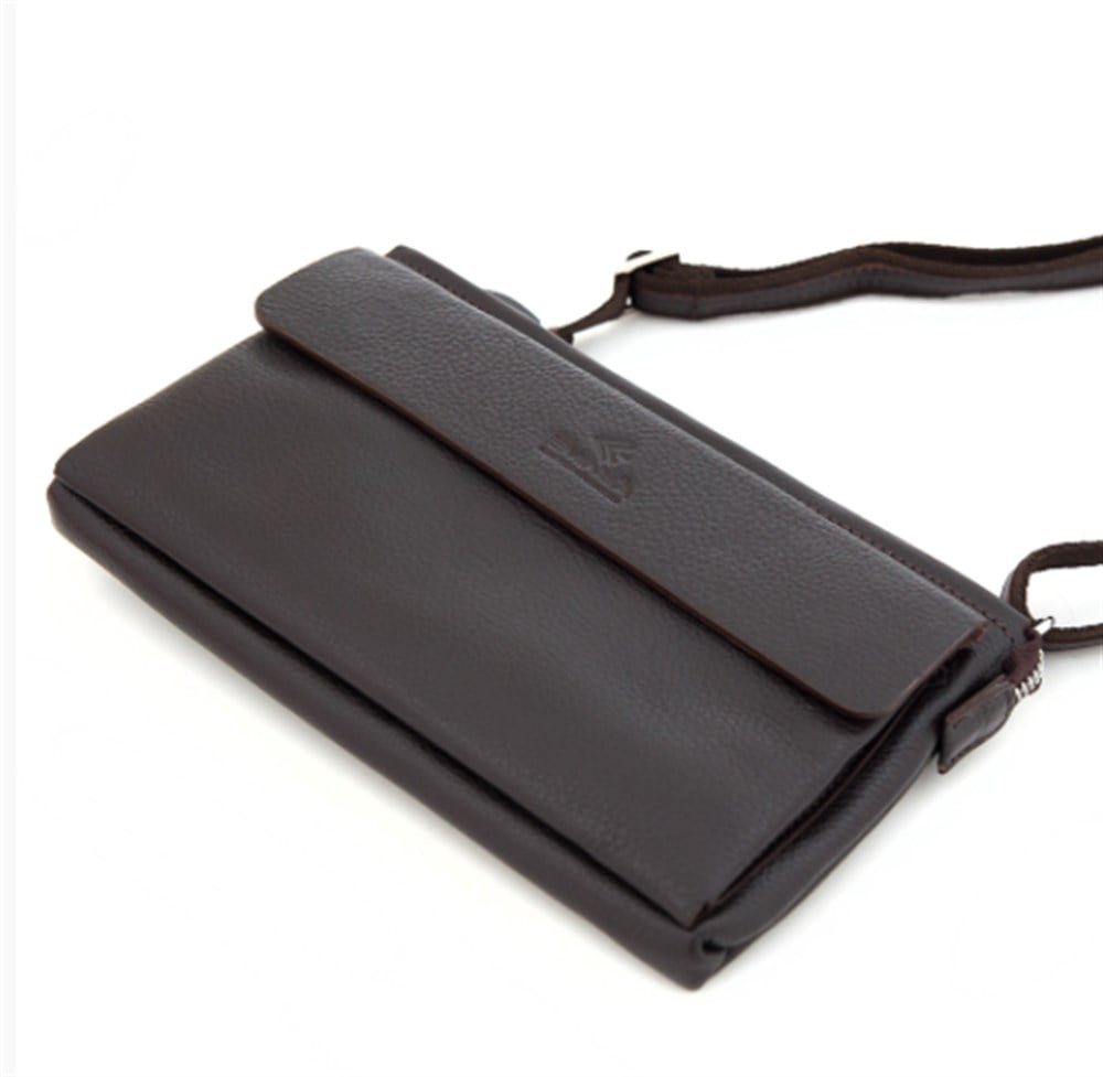 Kahverengi Deri Debriyaj Cüzdan, Çanta