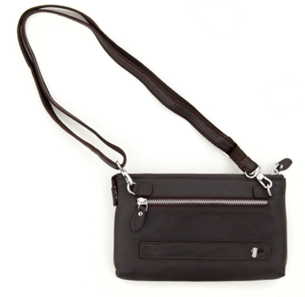 Kahverengi Deri Debriyaj Cüzdan, Çanta