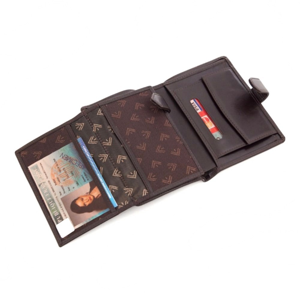 Kahverengi Deri Erkek Cüzdanı