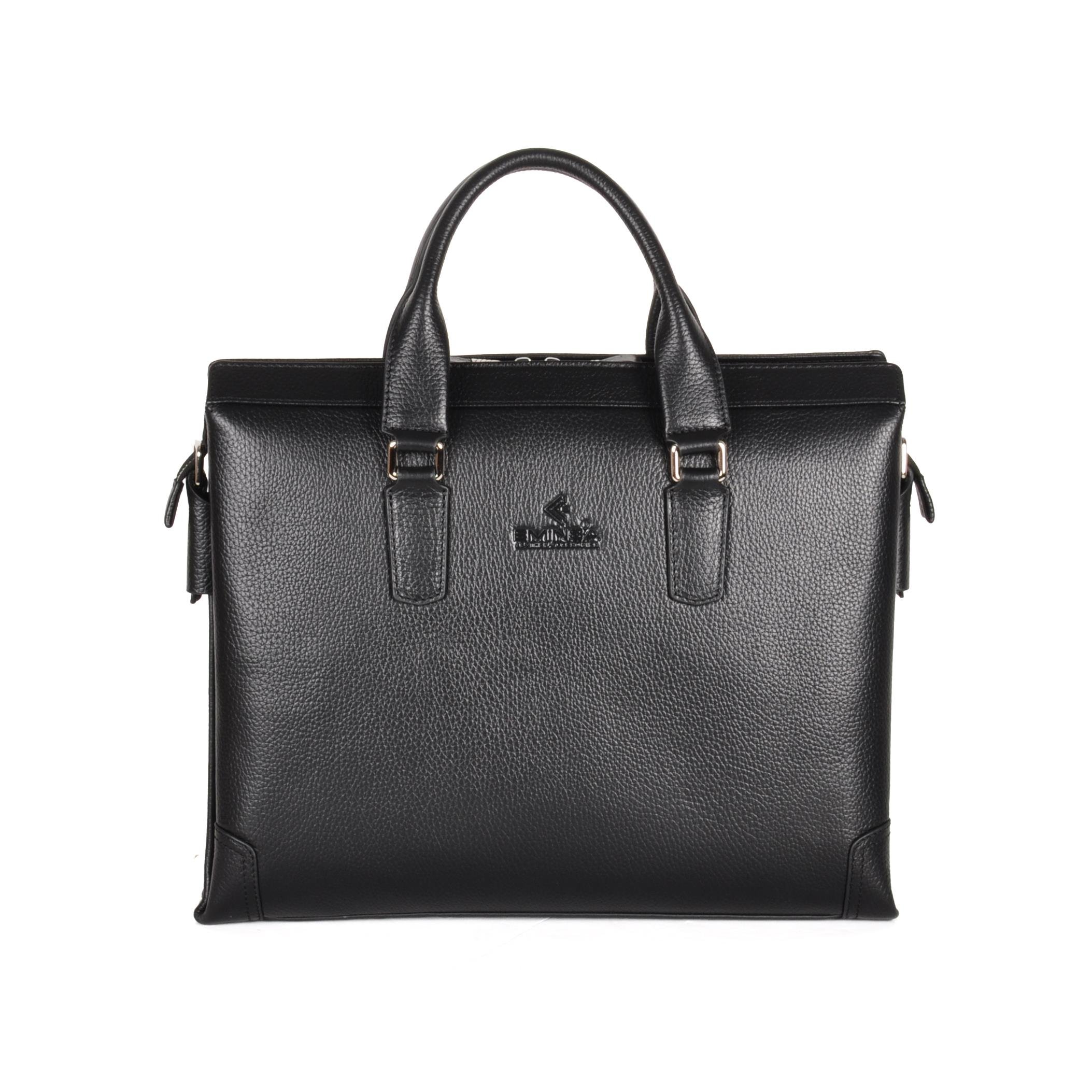 Siyah Deri Evrak Çantası