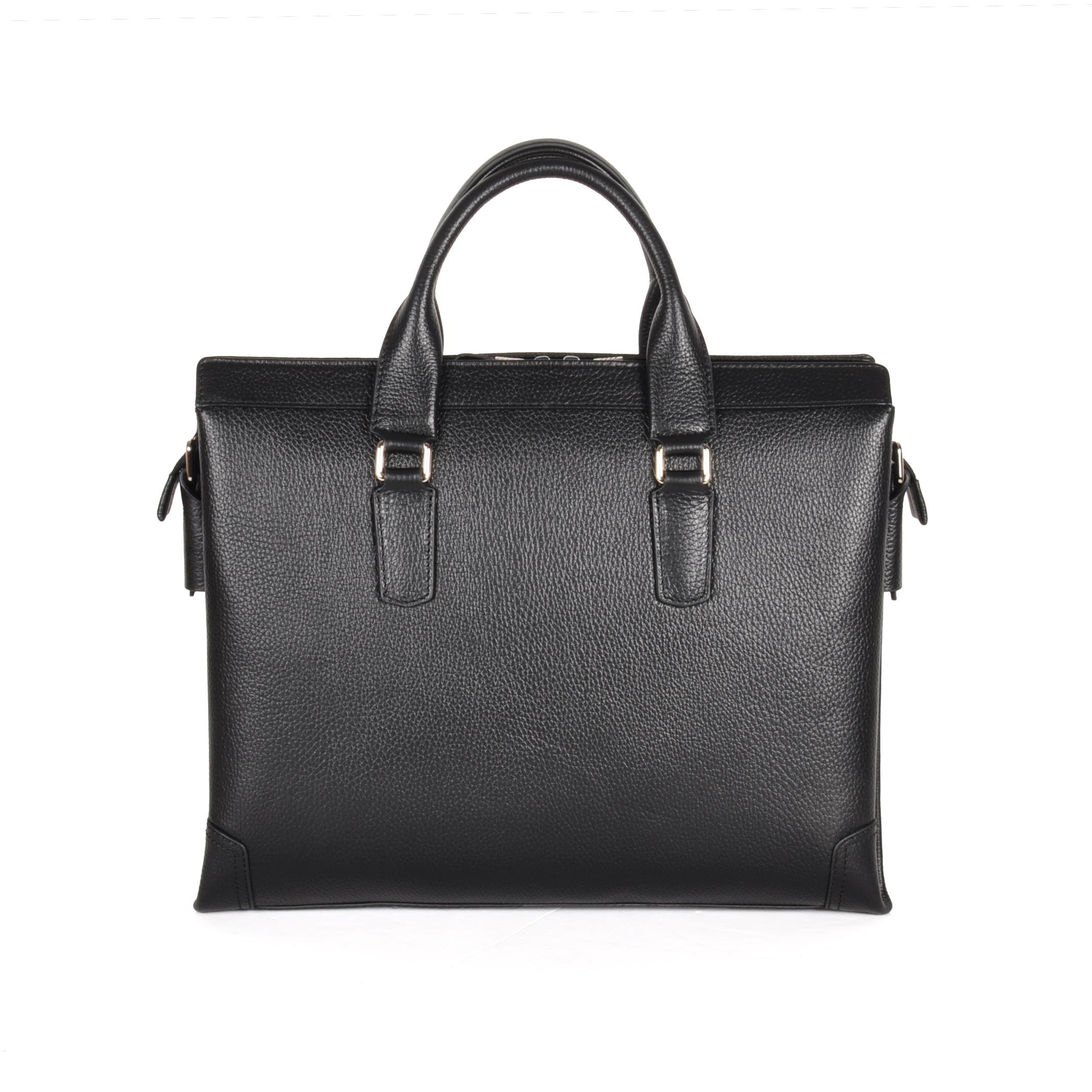 Siyah Deri Evrak Çantası