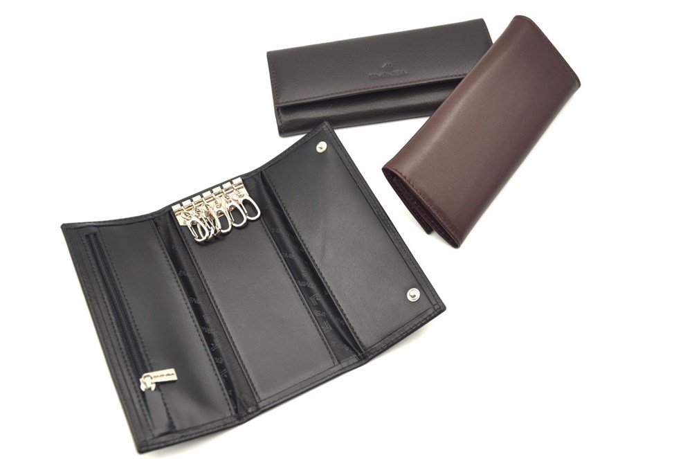 Siyah Deri Erkek Anahtarlık