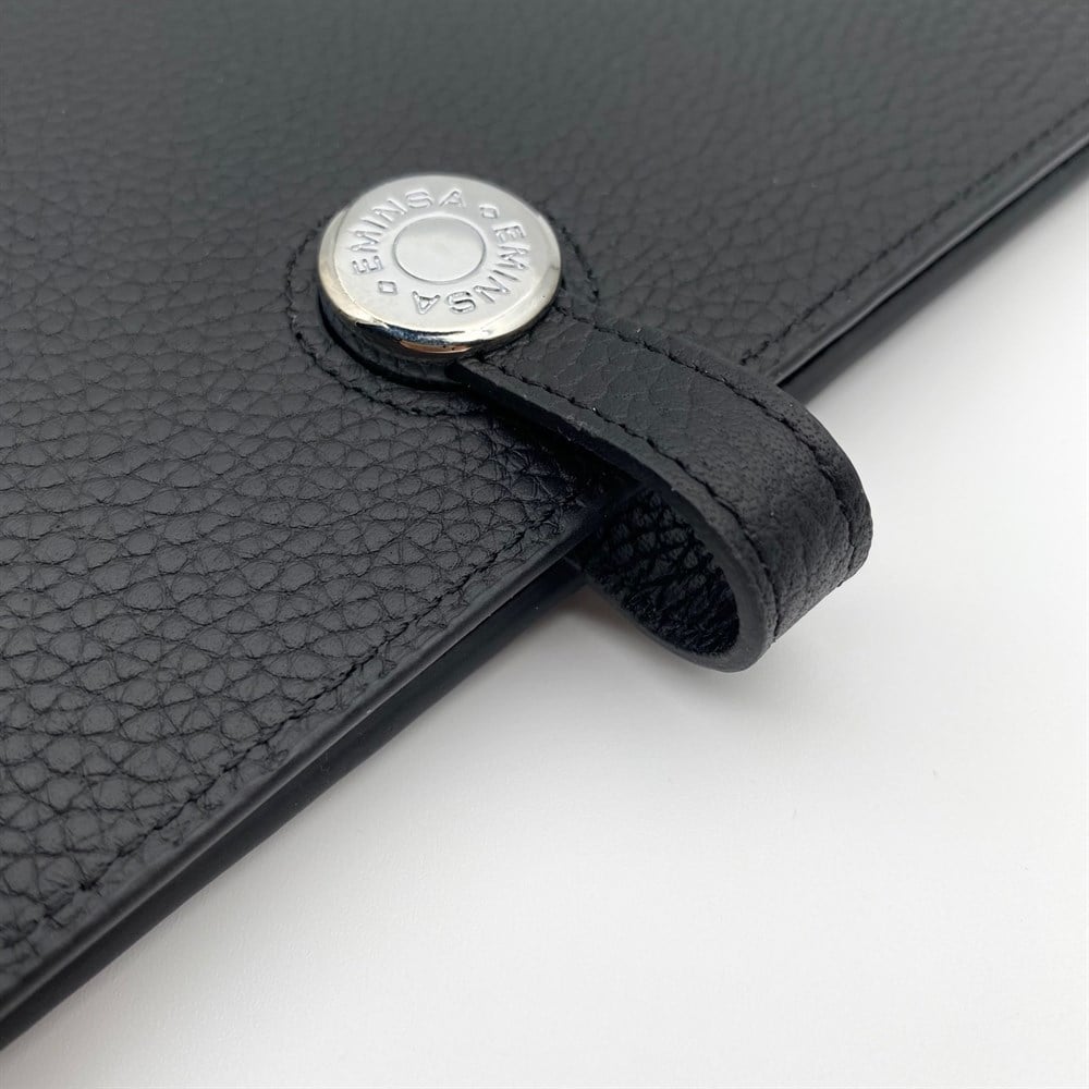 Siyah Deri Kadın Portmone