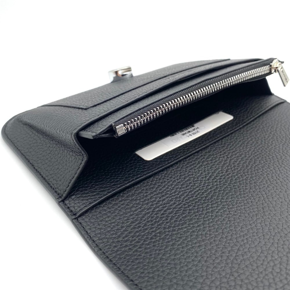 Siyah Deri Kadın Portmone