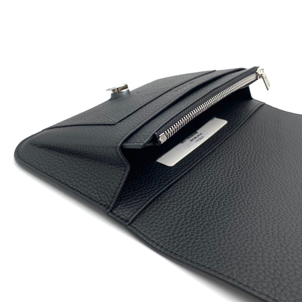 Siyah Deri Kadın Portmone