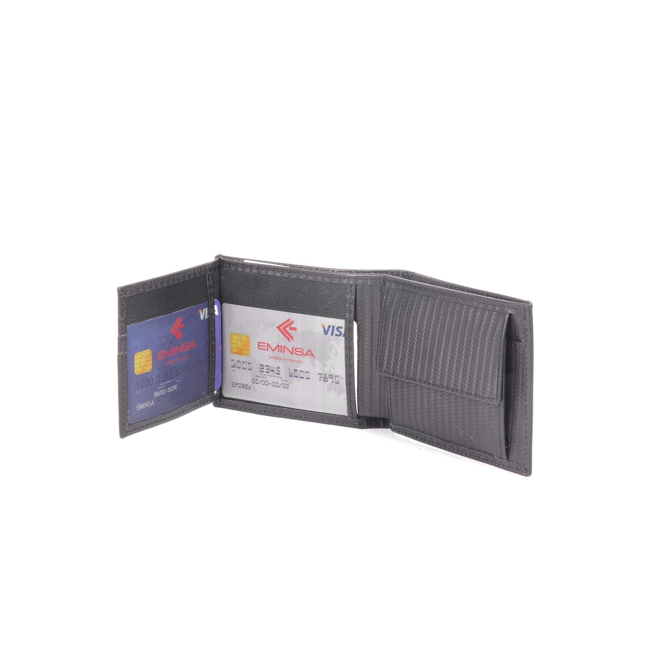 Erkek Siyah Hakiki Deri Cüzdan