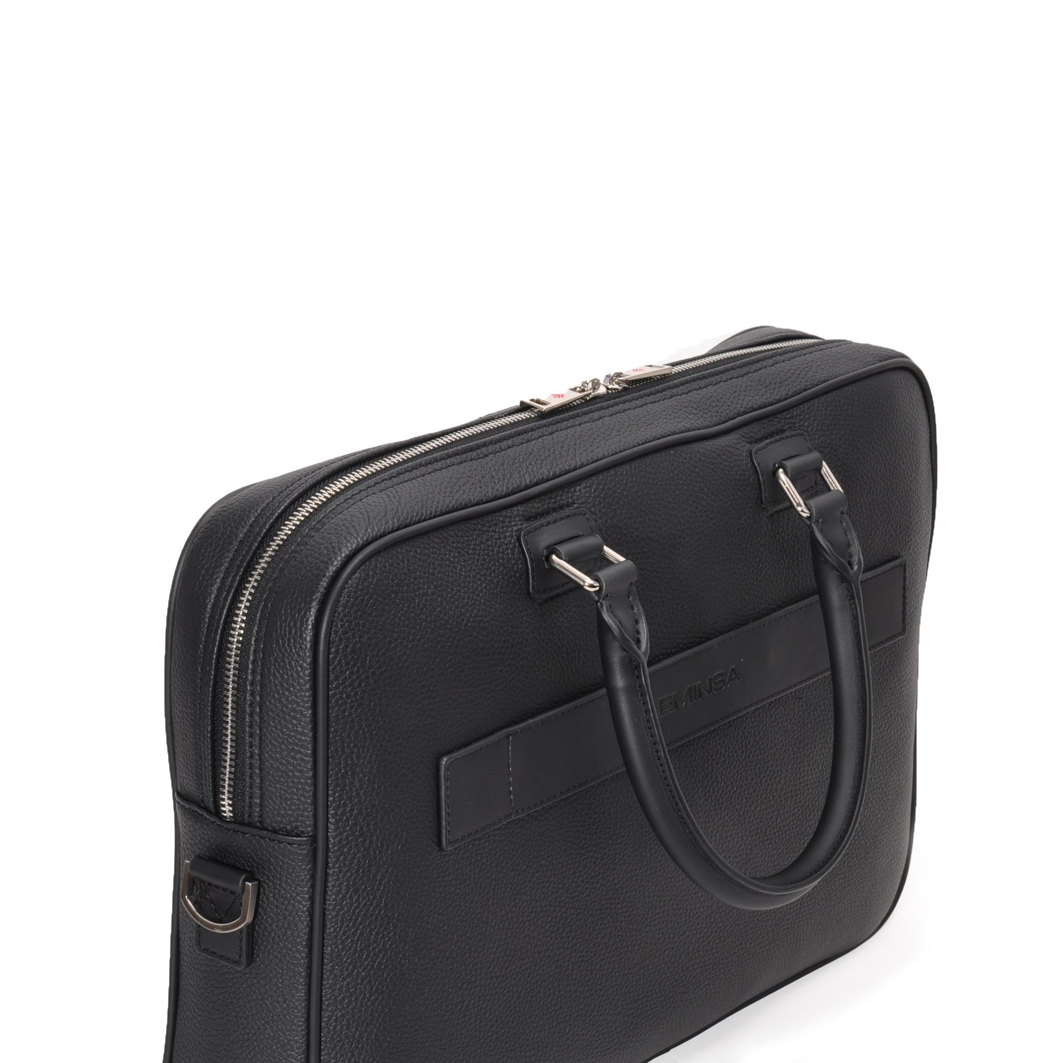 Siyah Hakiki Deri Evrak Çantası