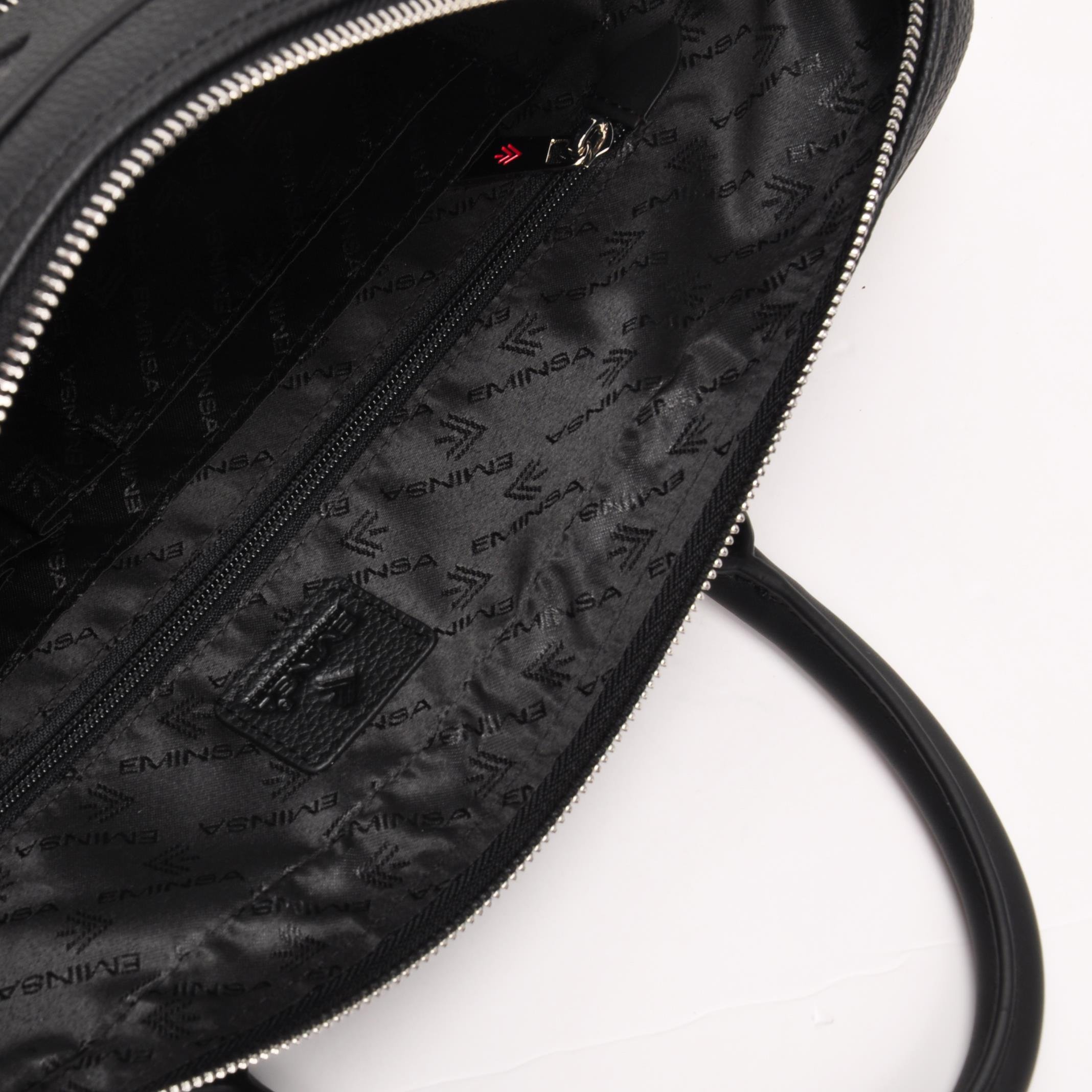 Siyah Hakiki Deri Evrak Çantası