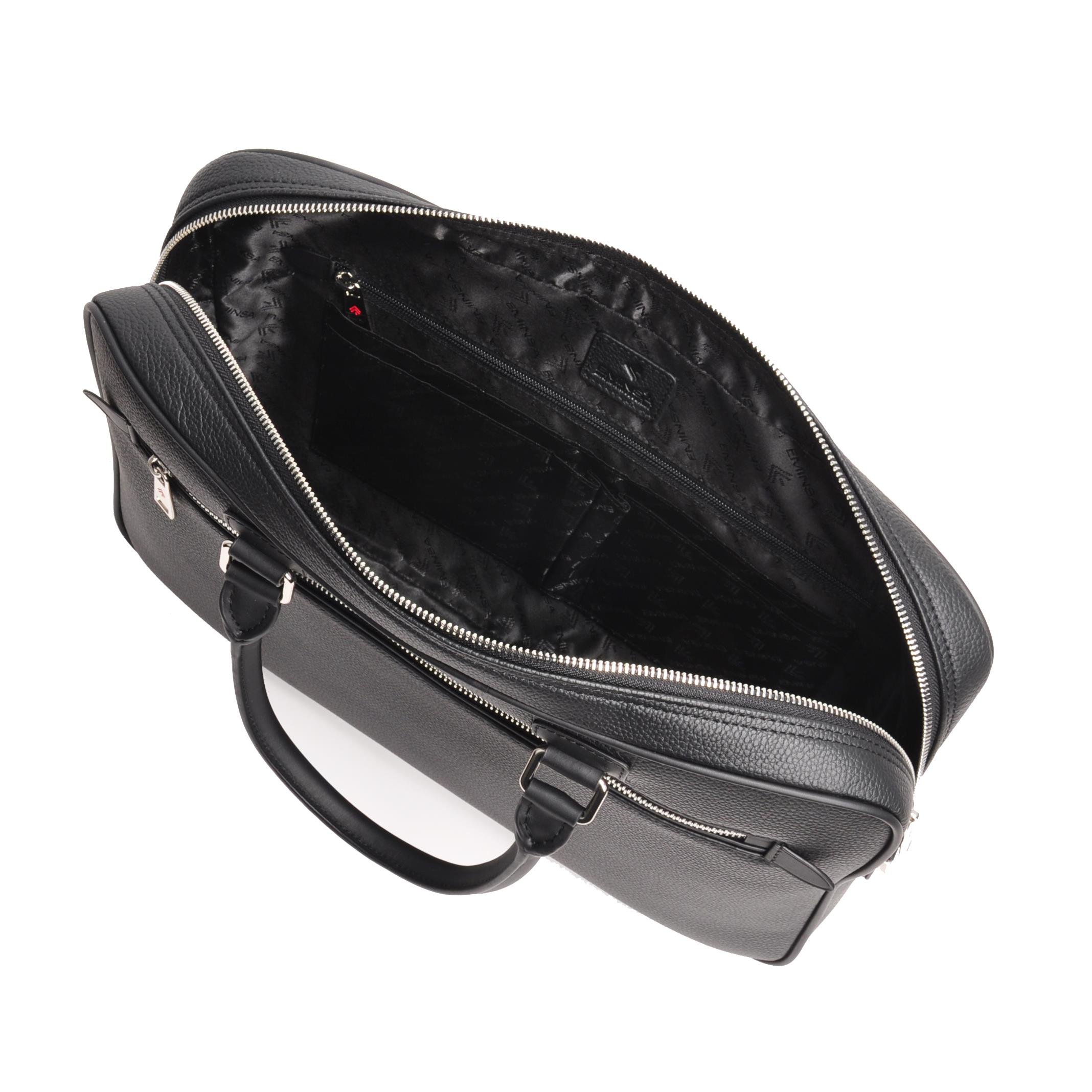 Siyah Hakiki Deri Evrak Çantası