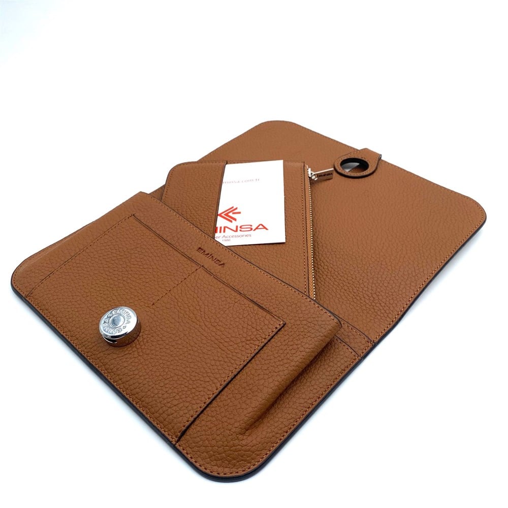 Taba Deri Kadın Portmone