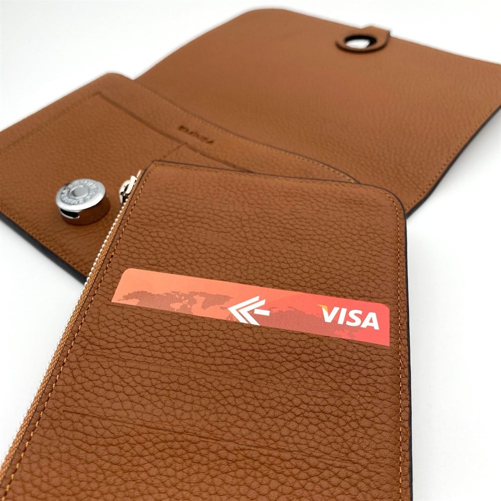 Taba Deri Kadın Portmone