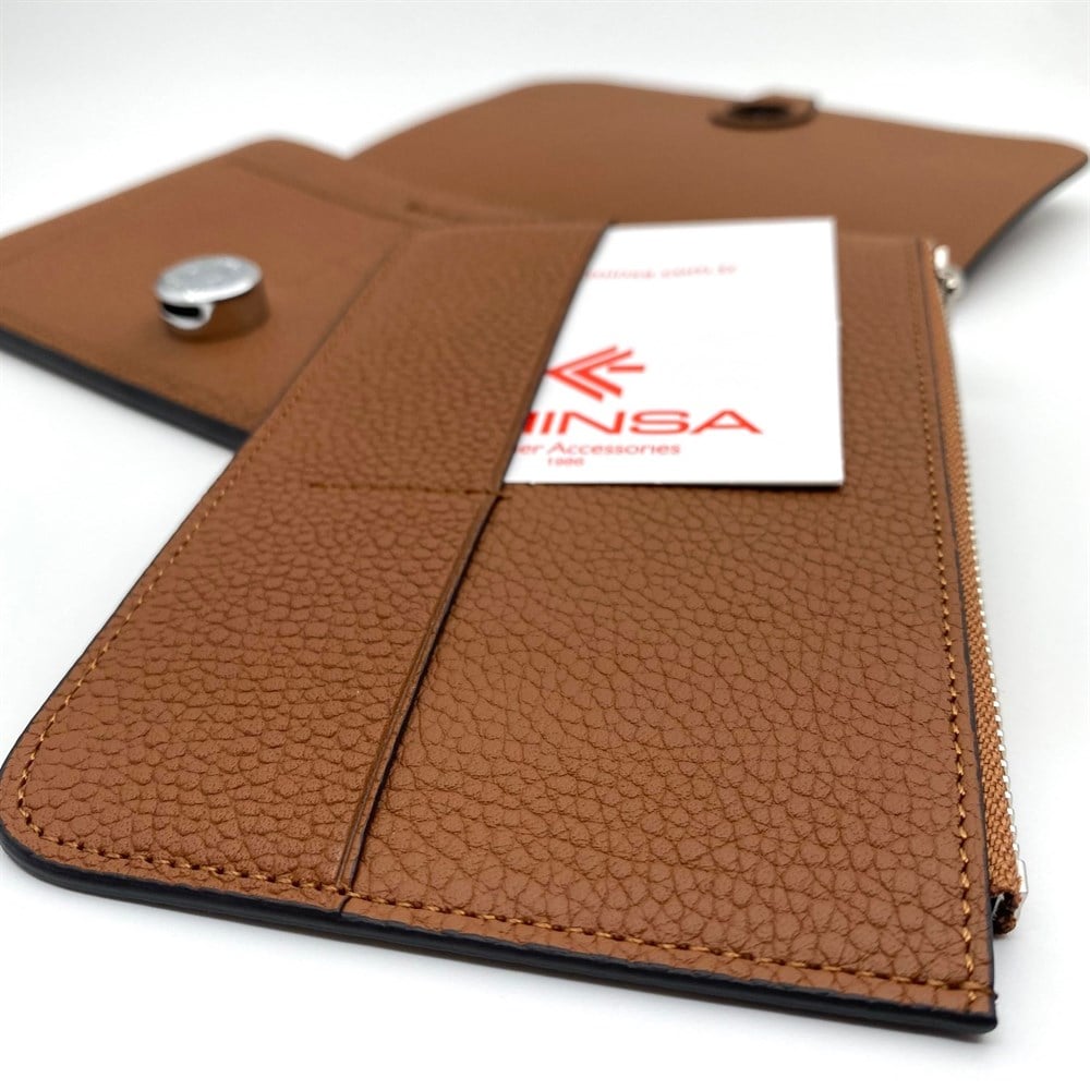 Taba Deri Kadın Portmone