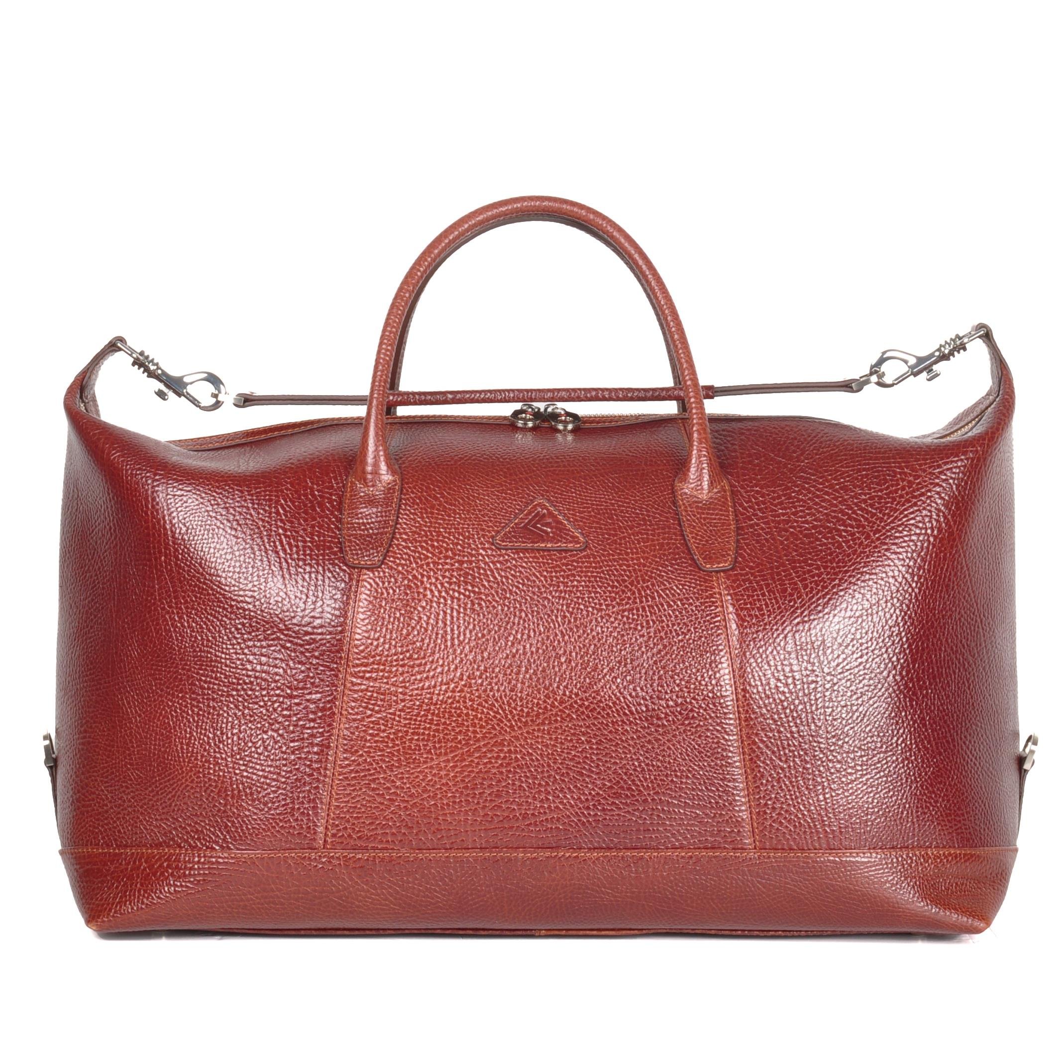 Unisex Hakiki Deri Seyahat Çantası